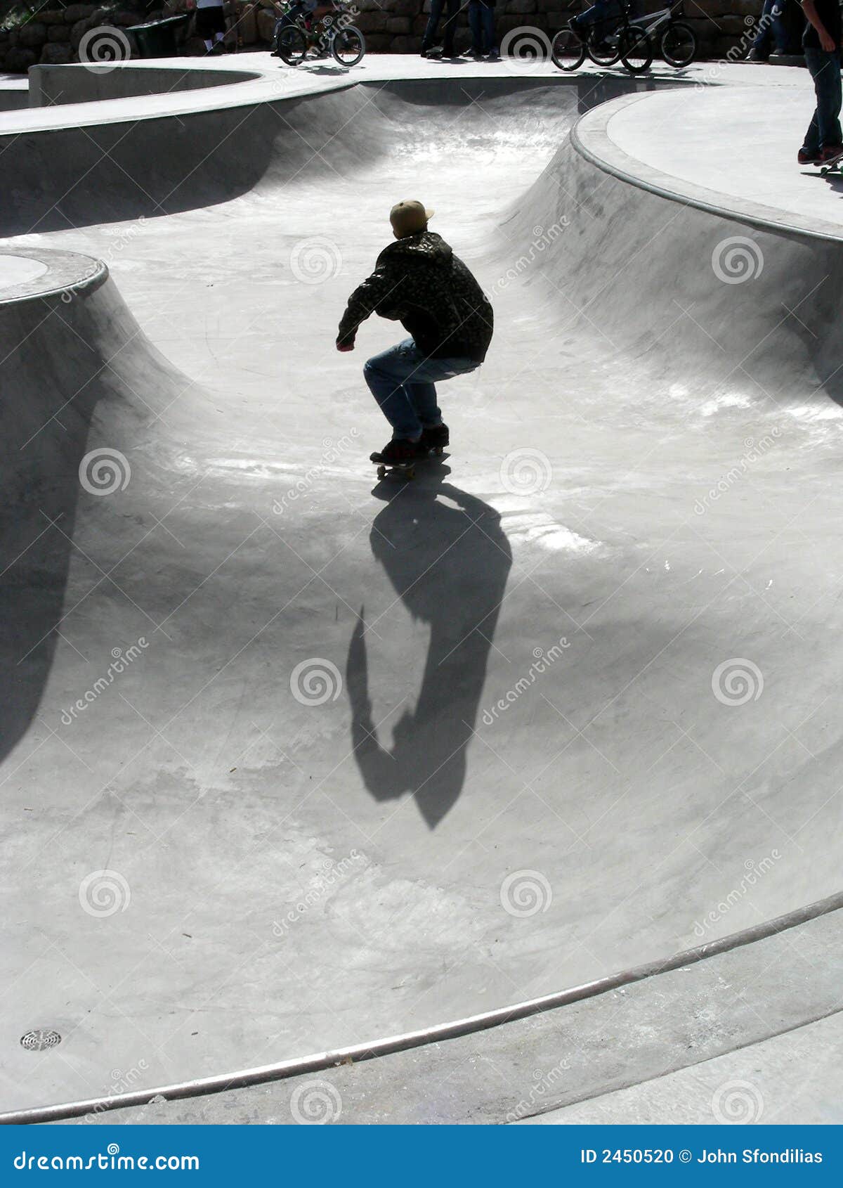 All Alone stock photo. Image of skateboard, skatepark 2450520