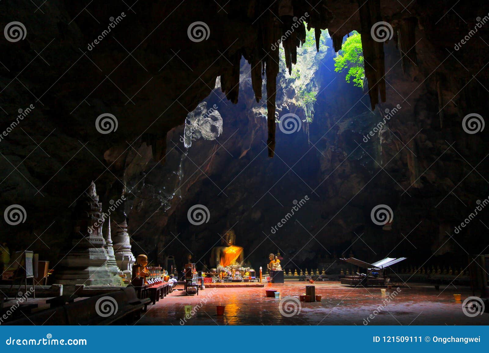 tham khao luang cave, phetchaburi province, thailand