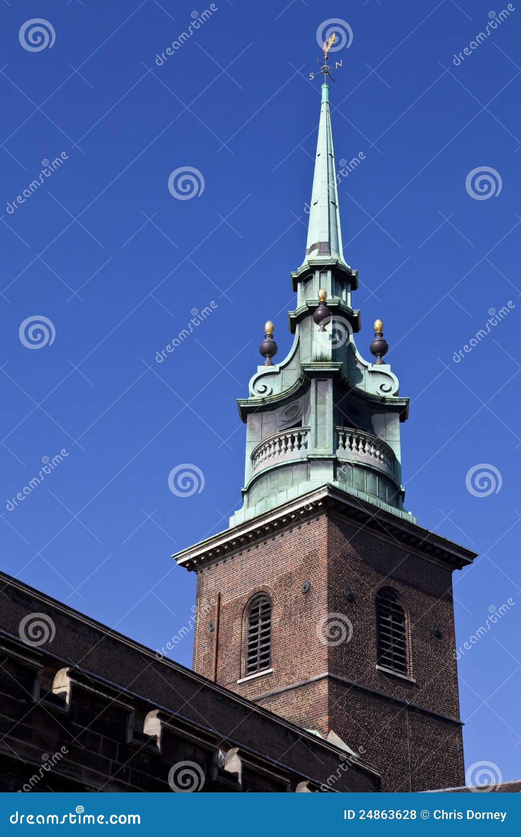 All Hallows-by-the-Tower in London Stock Photo - Image of tourism ...