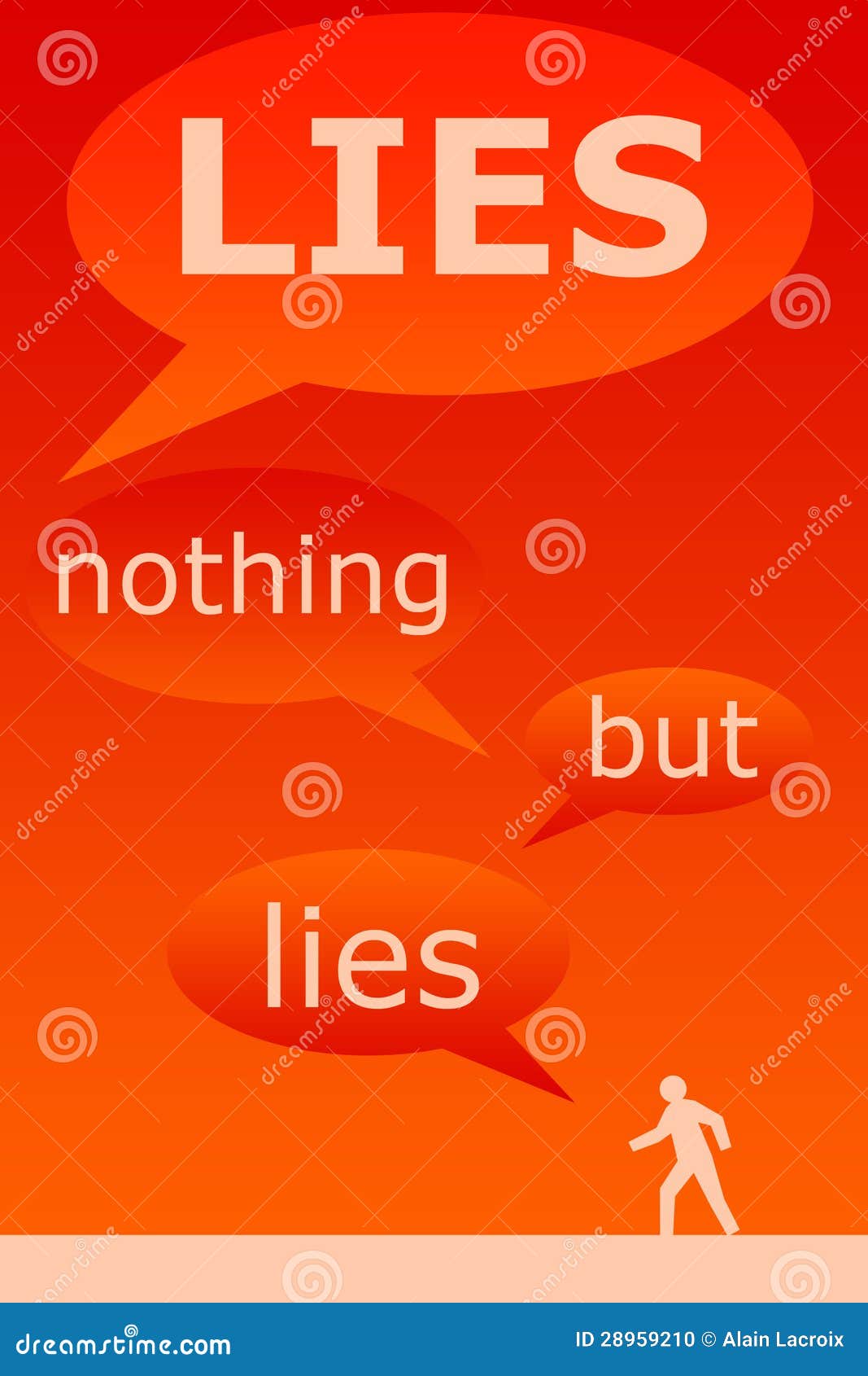 all lies