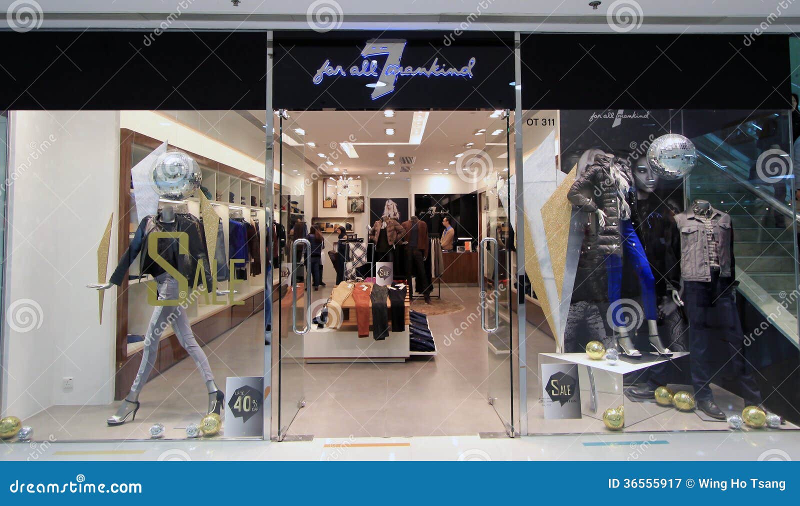 7 for All Mankind Shop in Hong Kong Editorial Photography - Image of  shopping, city: 36555917