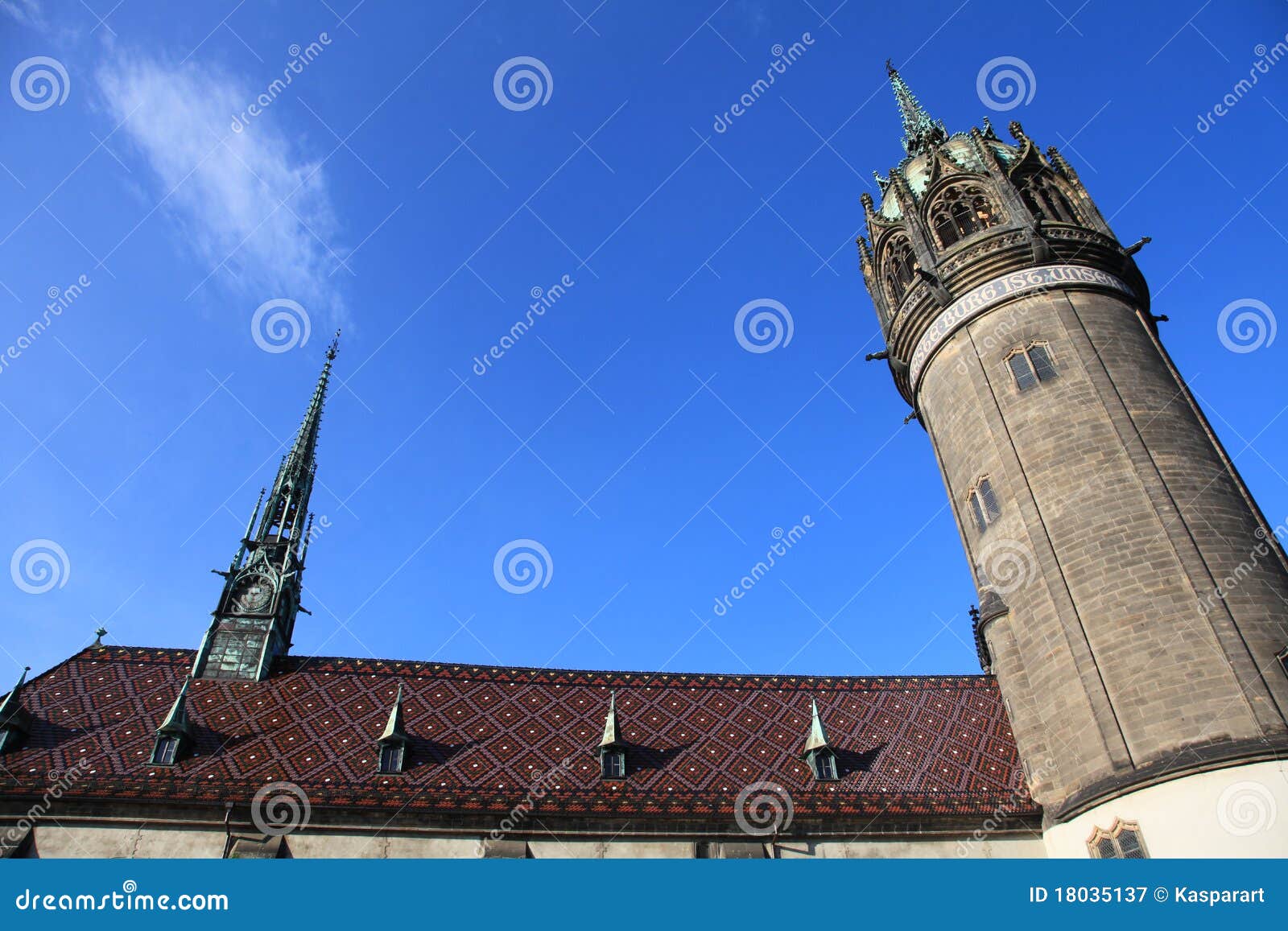 All Saints' Church, Wittenberg, Germany Royalty Free Stock Photography
