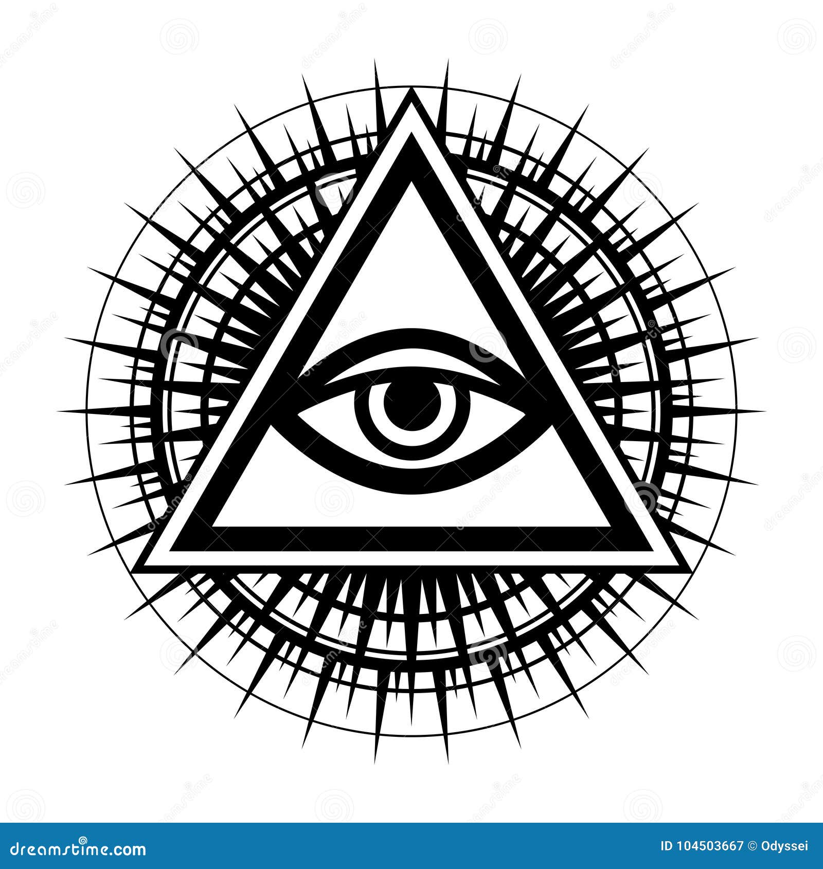 all-seeing eye (the eye of providence)