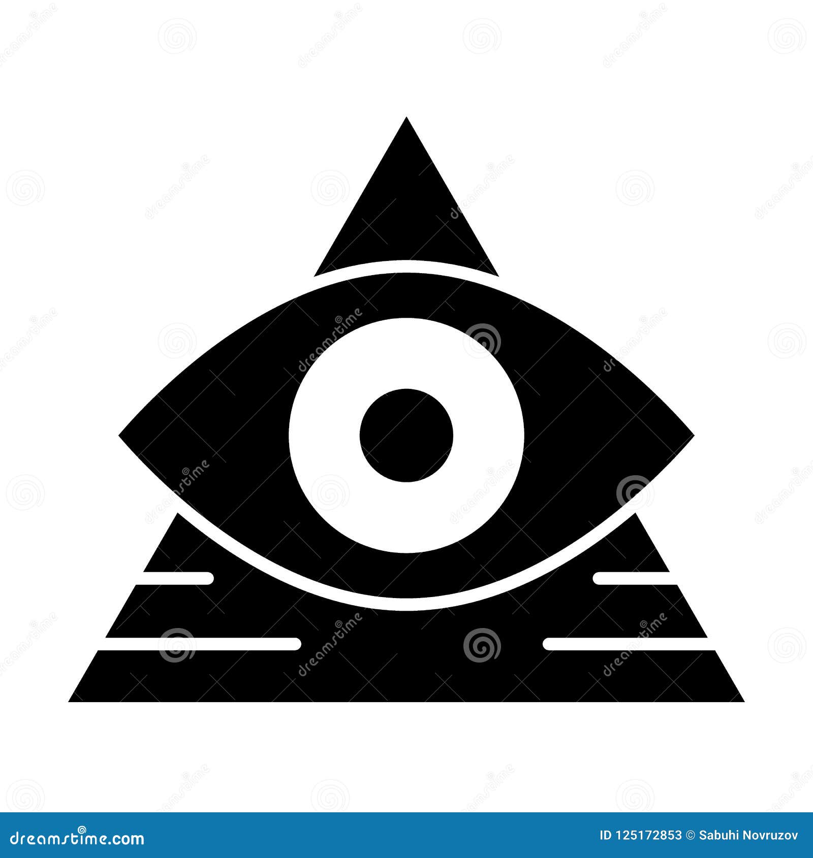 all seeing eye solid
