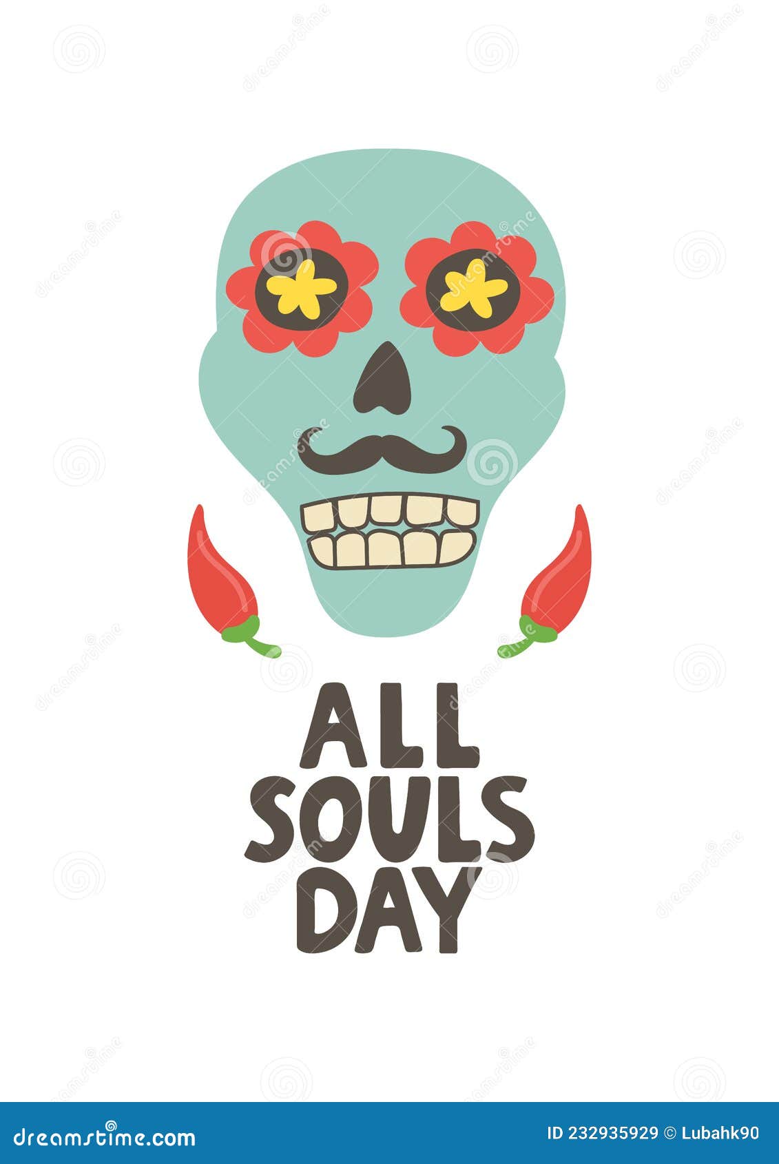 all souls day poster. day of the dead card. dia de muertos skull print. mexican party. amor eterno. embroidery banner
