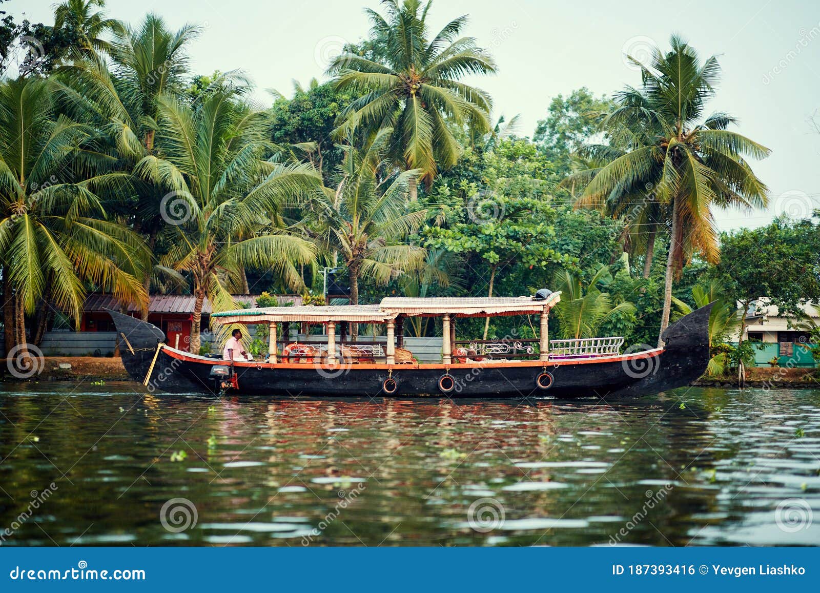 Alleppey Boat Jetty, Kerala, India Editorial Image