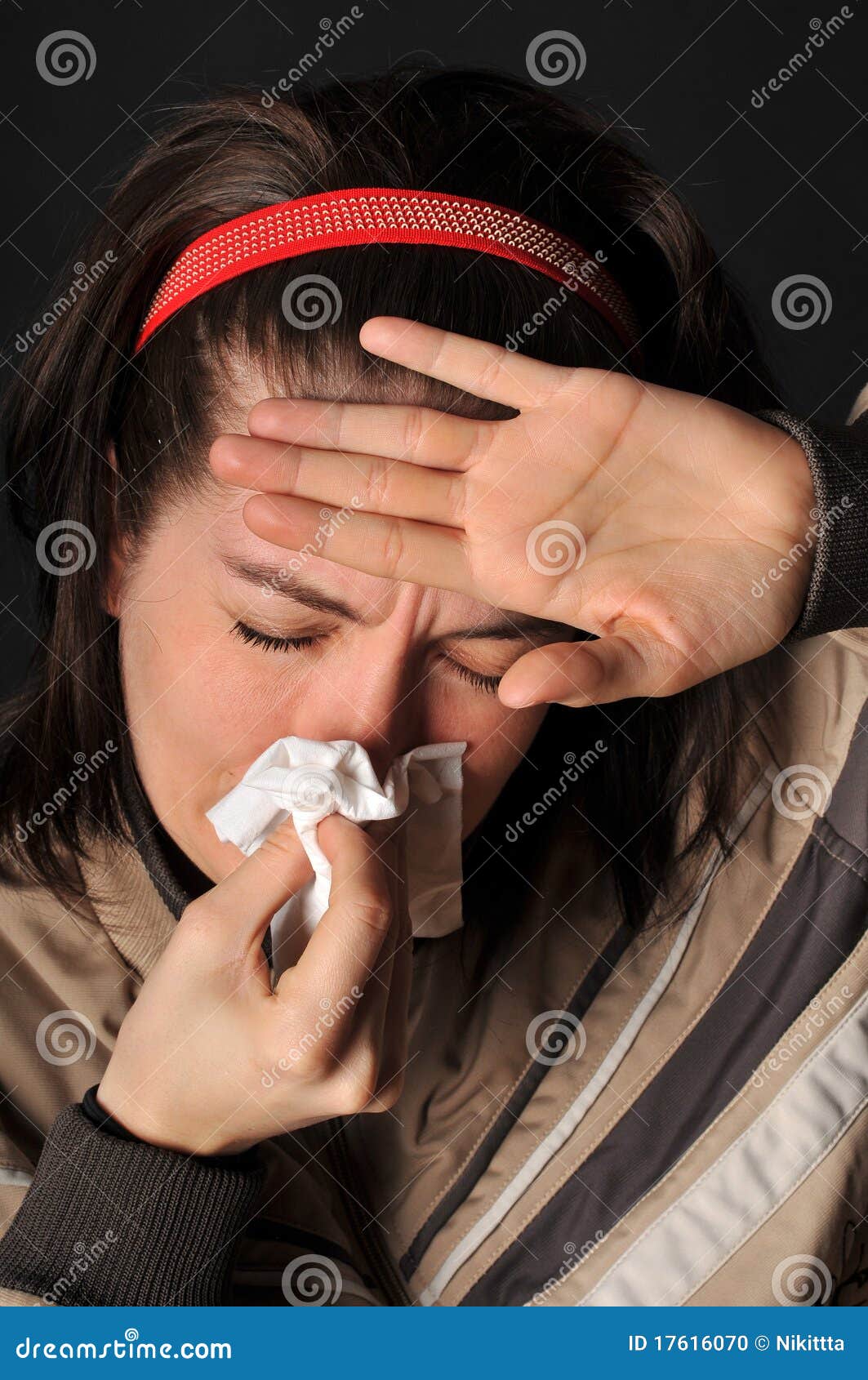 Allergies cold flu stock photo. Image of allergies, danger 17616070