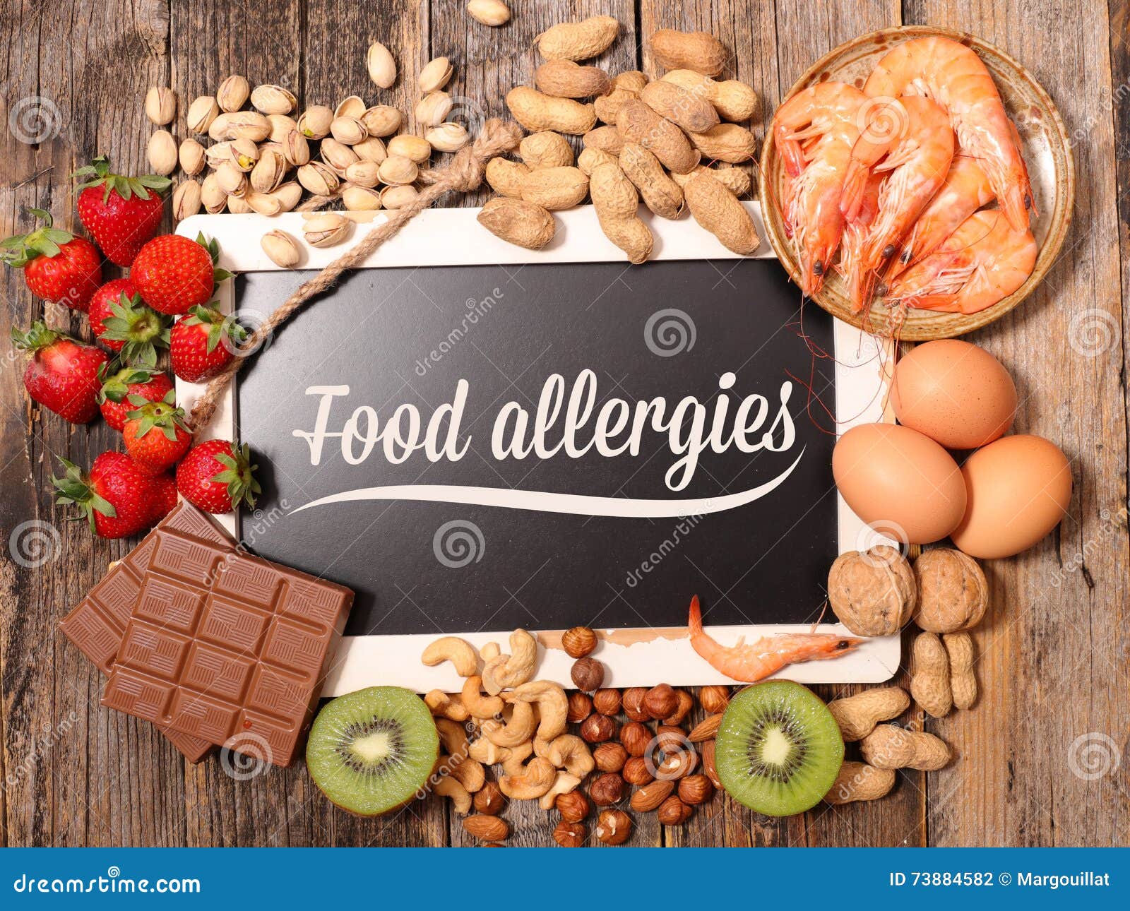 Allergy food stock photo. Image of view, peanut, strawberry 73884582