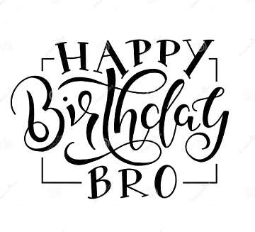 Alles Gute Zum Geburtstag Kumpel Schwarztext Isoliert Auf Weißer