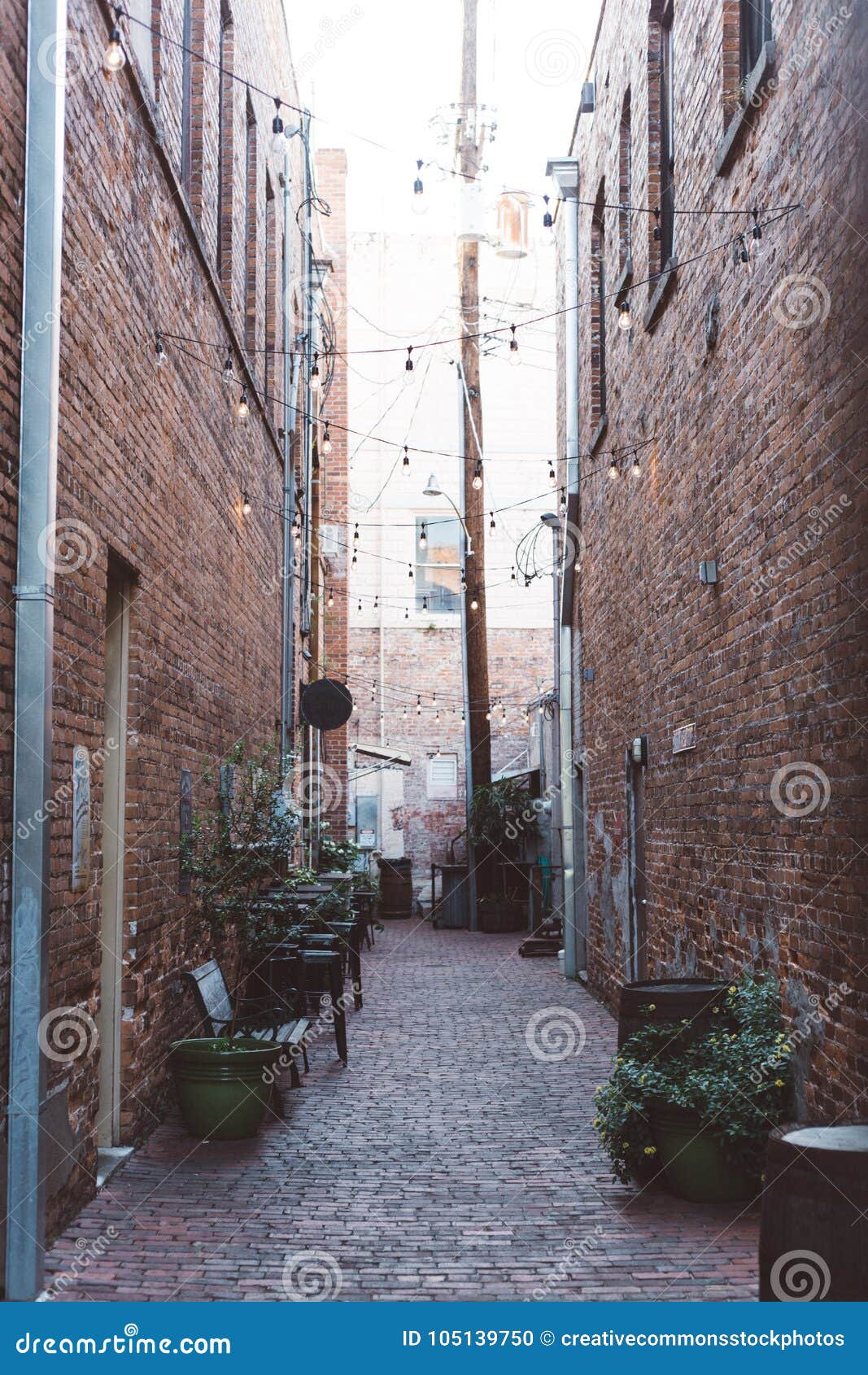 Alley, Architecture, Brick, Walls Picture. Image 105139750
