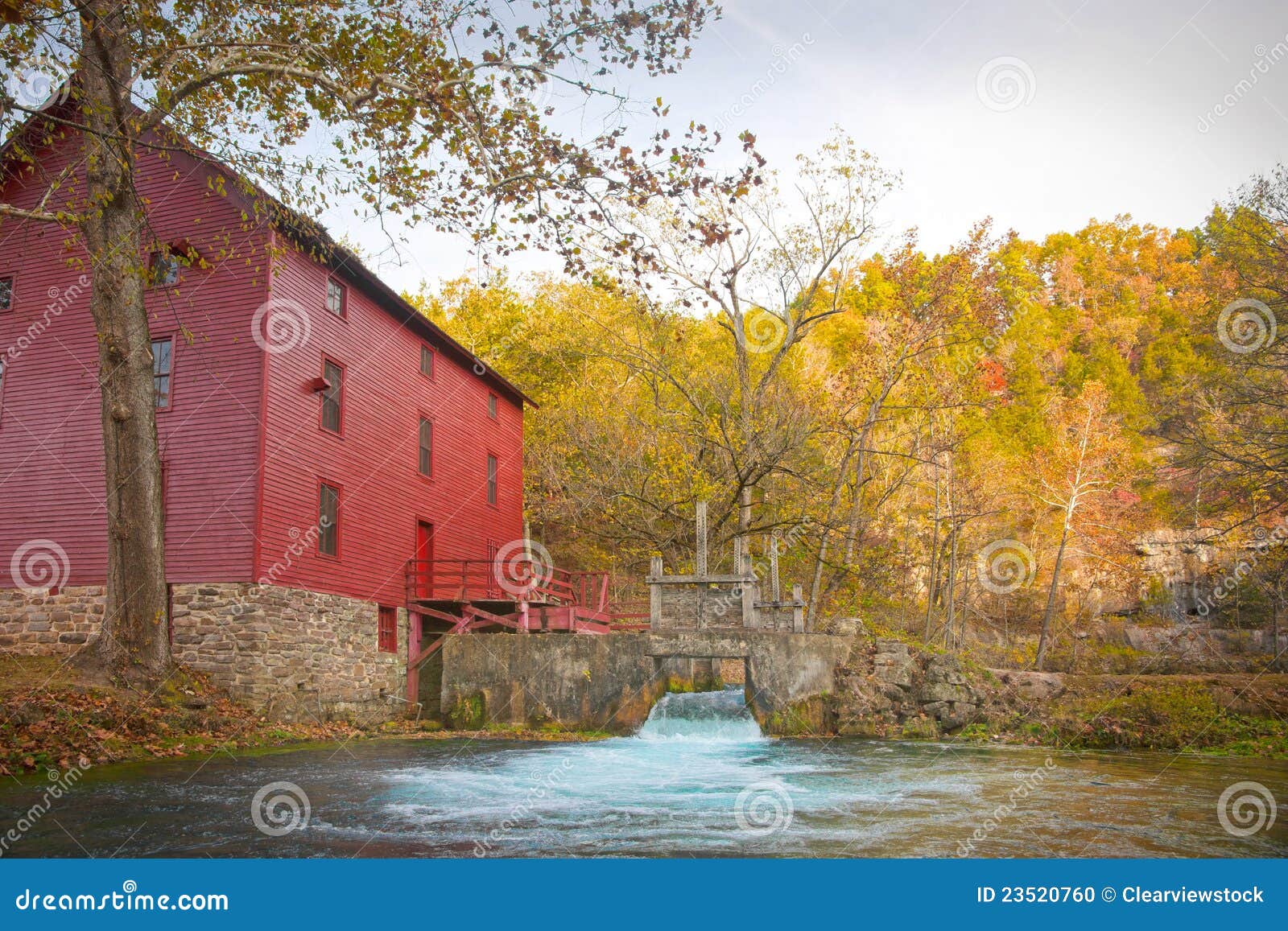 Alley spring mill house stock photo. Image of house, forest 23520760