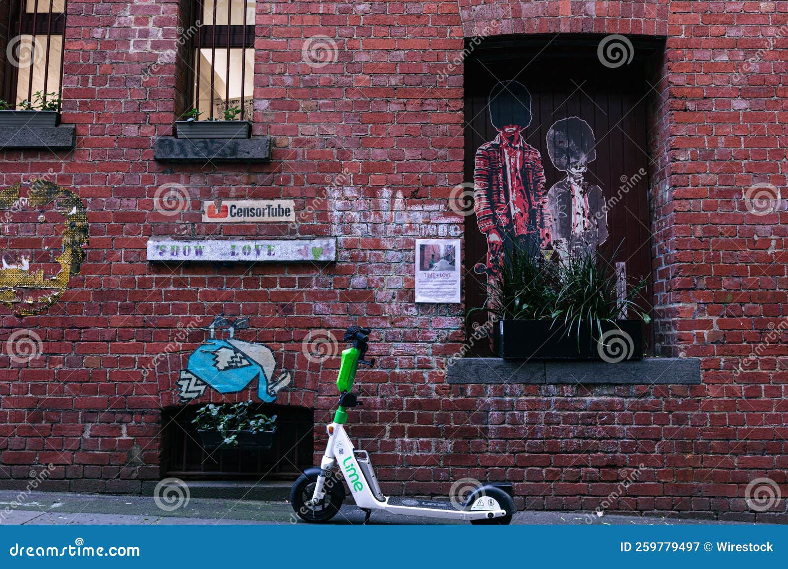 Alleyway Wall Art in Melbourne Editorial Photography Image of landmark, view 259779497