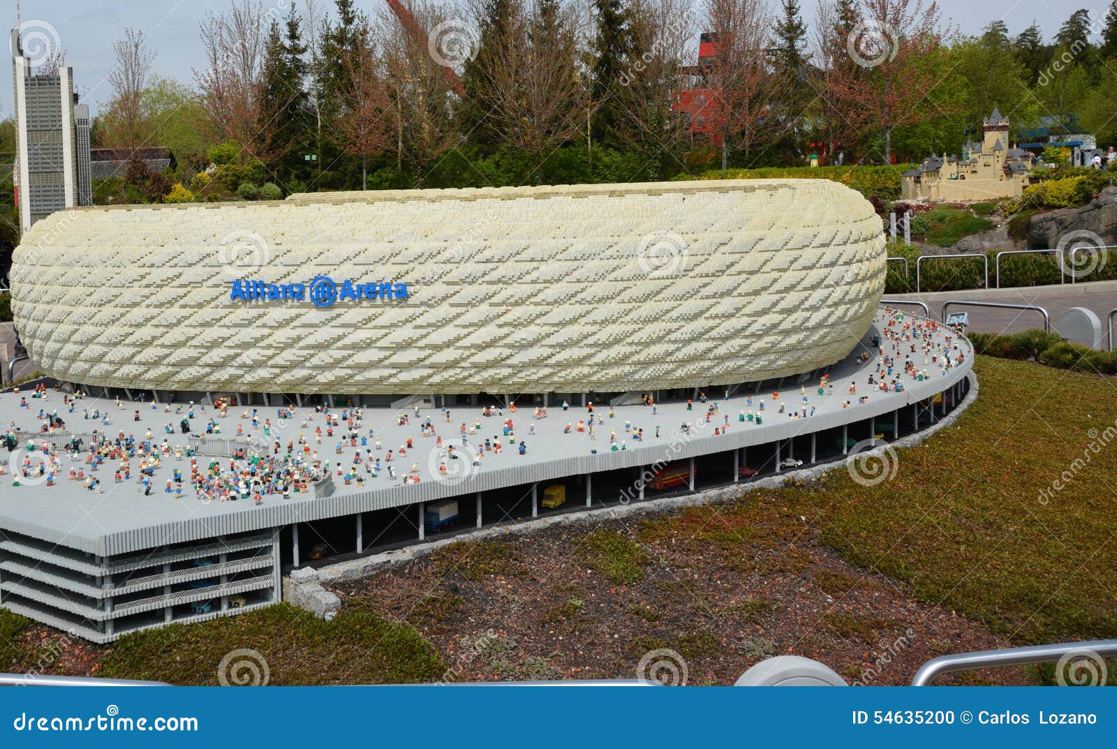 Allianz Arena is a Football Stadium in Munich, from Plastic Lego Block  Editorial Image - Image of competition, entrance: 54635200