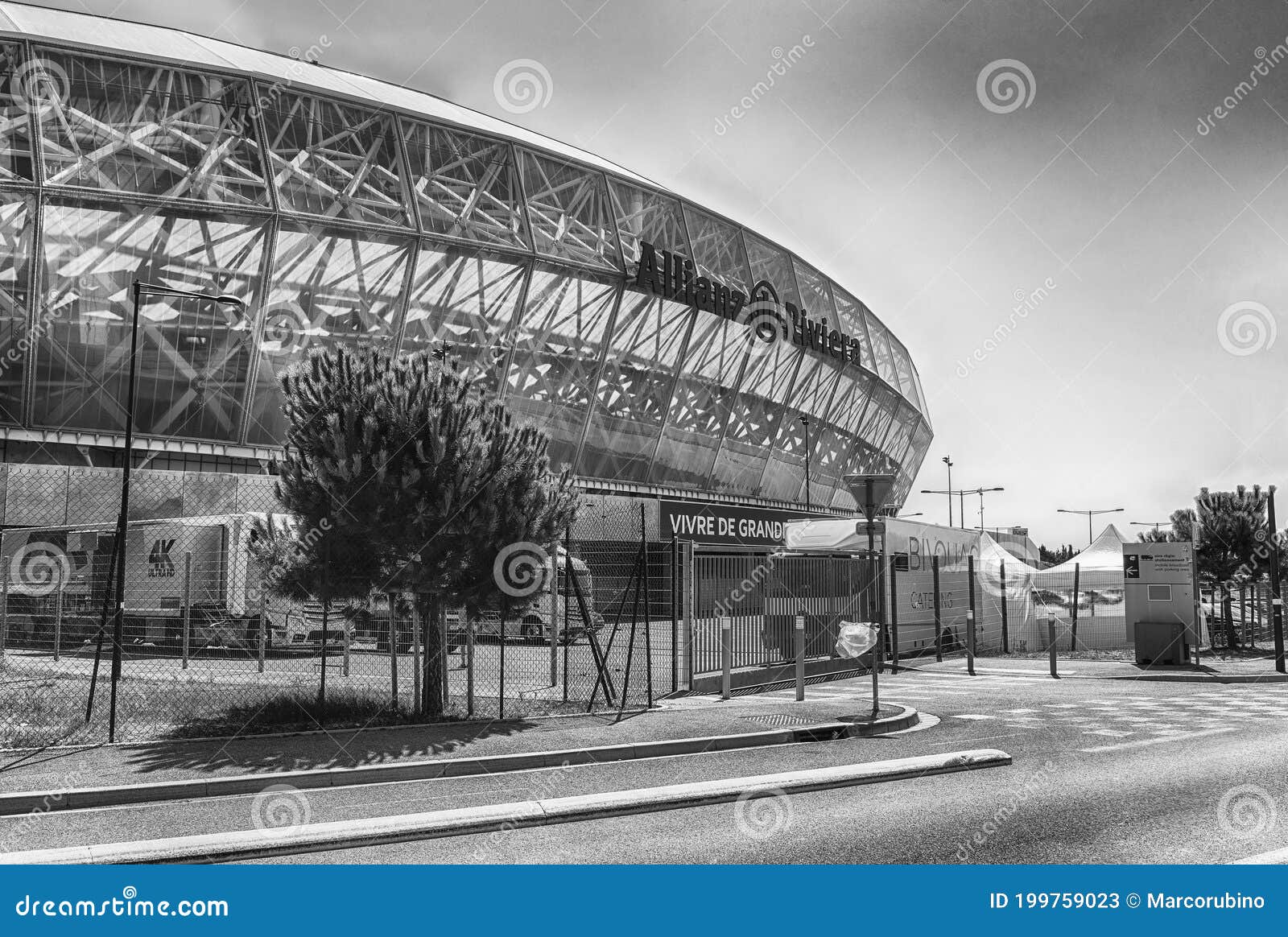 Allianz Riviera Stade De Nice Cote D Azur France Editorial Stock Photo Image Of Sightseeing Pitch