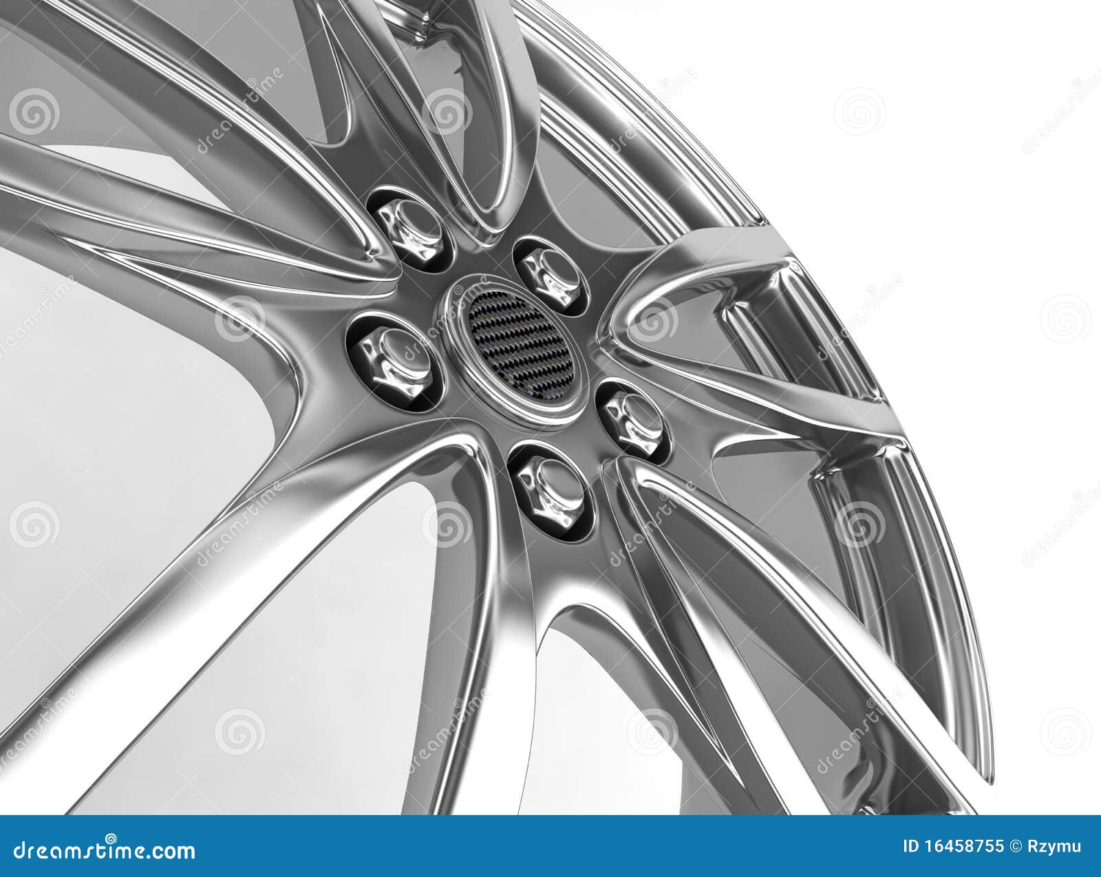 alloy rim - 3d render