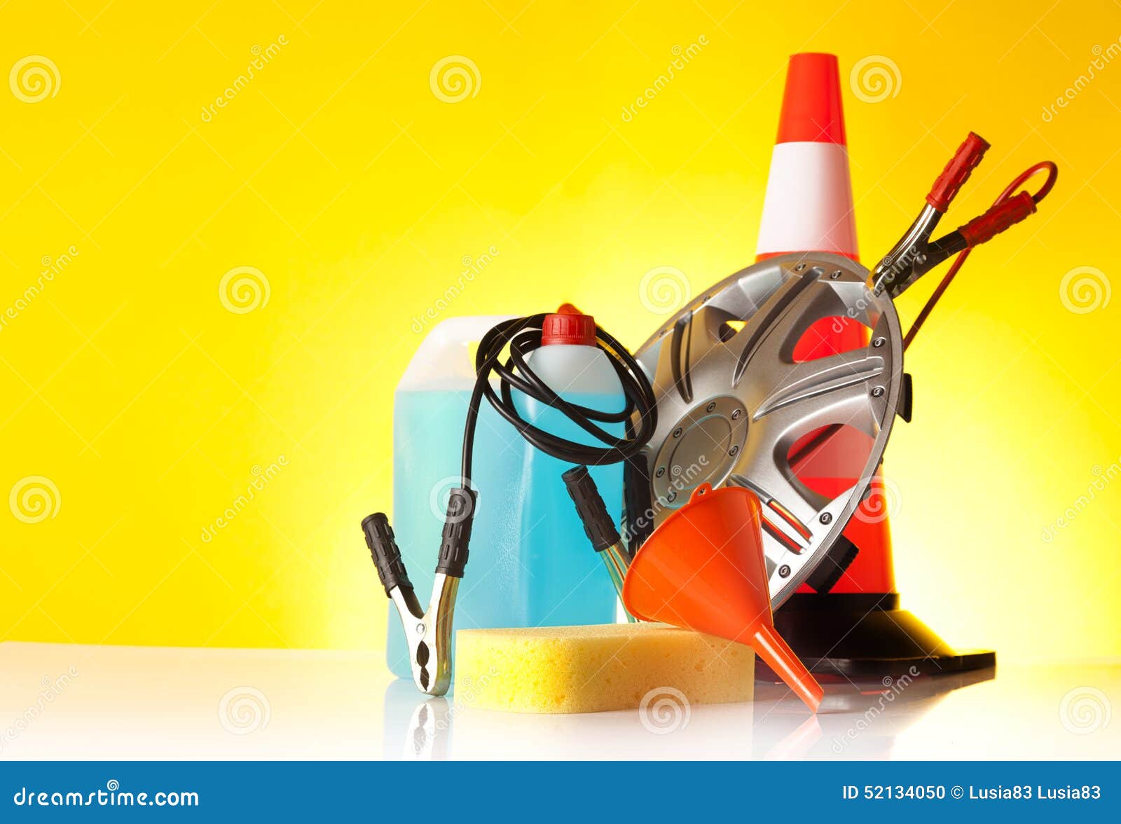 Alloy Wheel with Car Accessories Stock Photo Image of accumulator