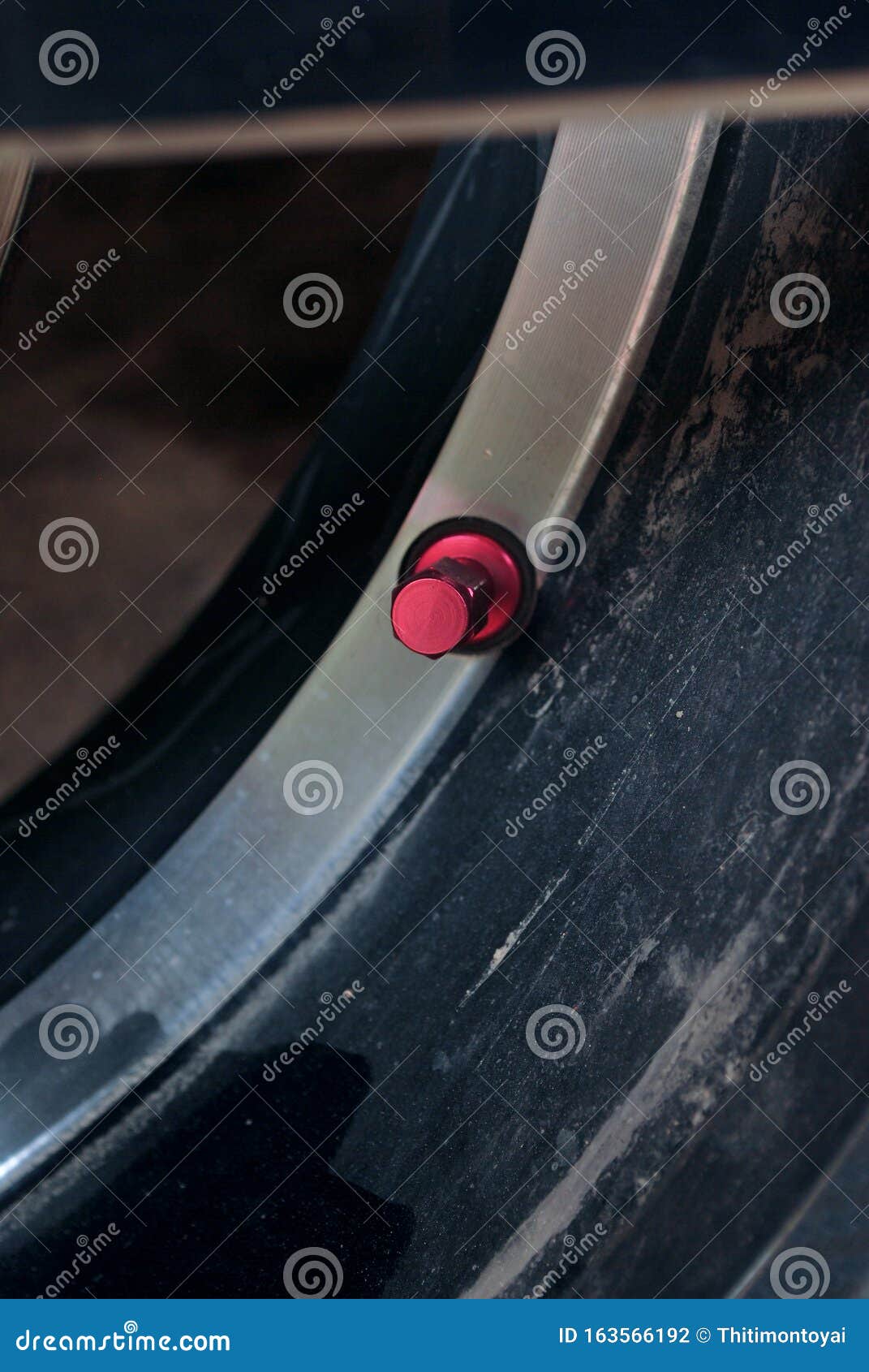 Car windshield stopper. stock photo. Image of brake 163566192