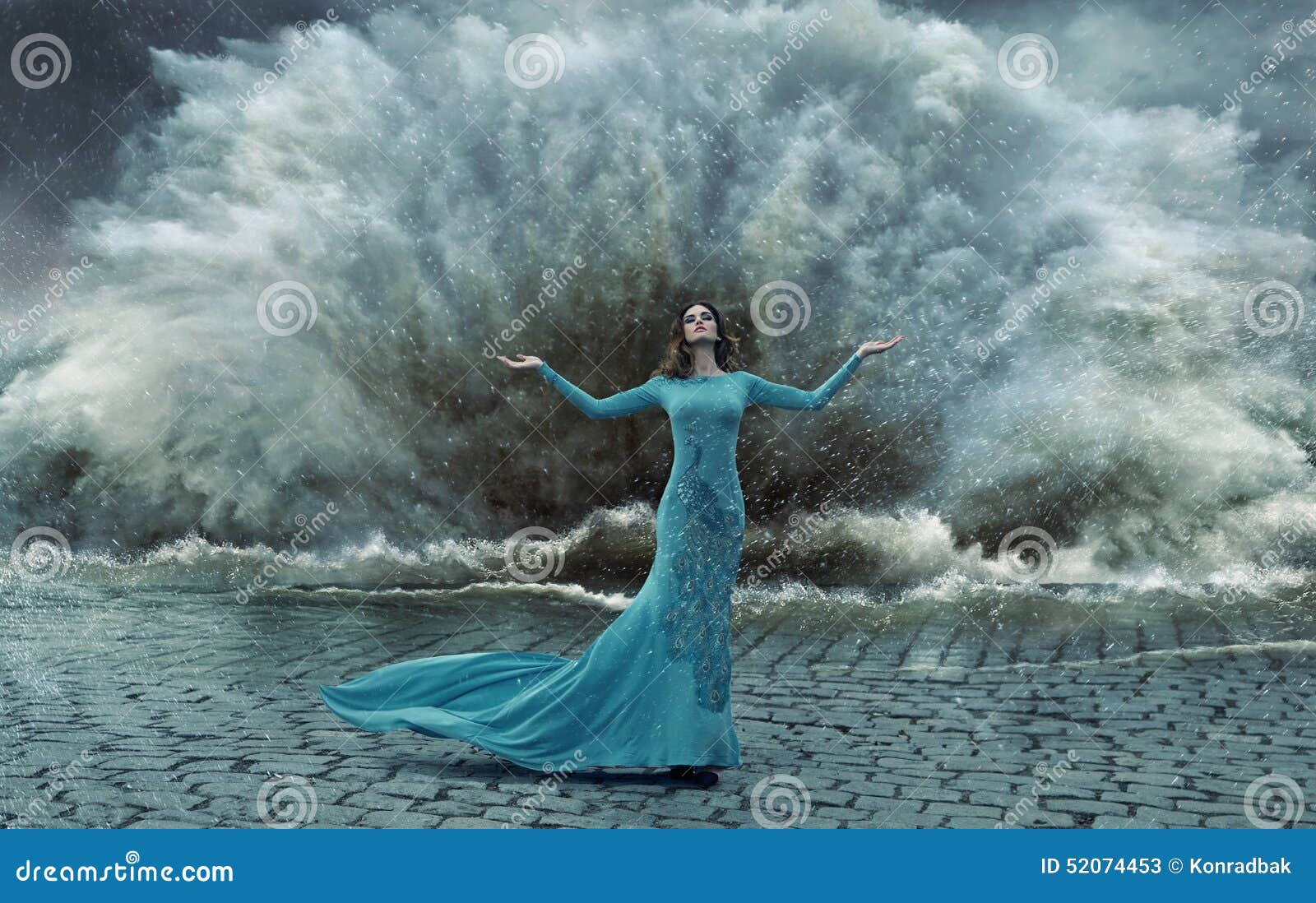 Lady of the storm
