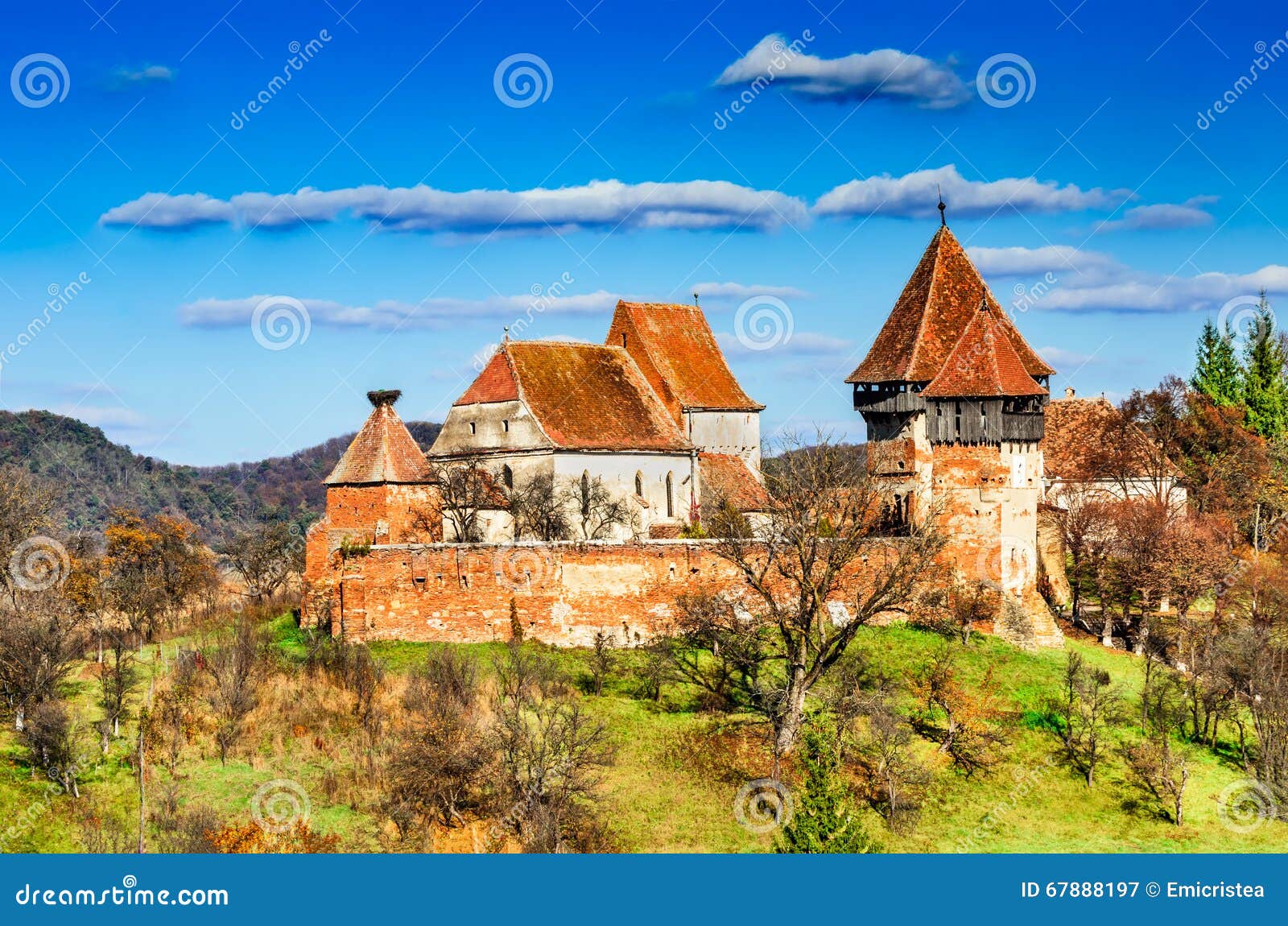 alma vii church, transylvania, romania