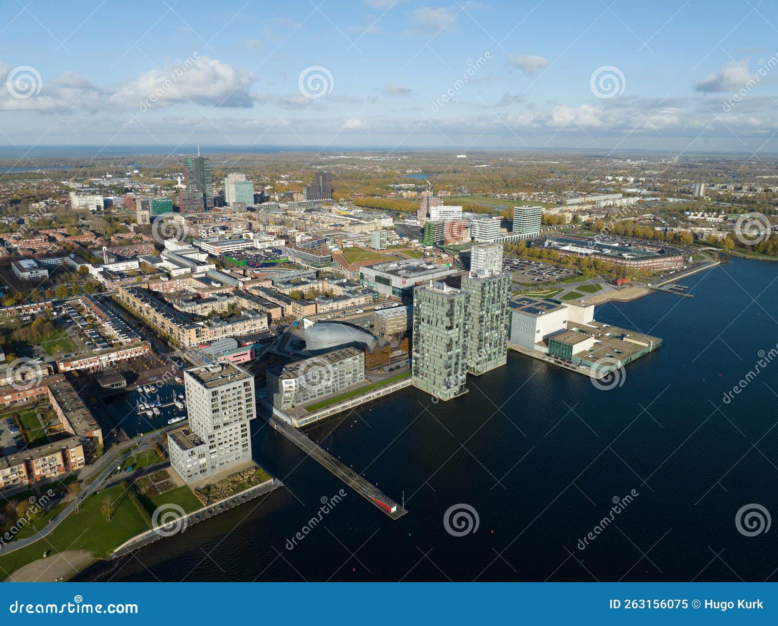 Kerk In Almere Stad Almere Medium Large Dutch City in Province of Flevoland, the