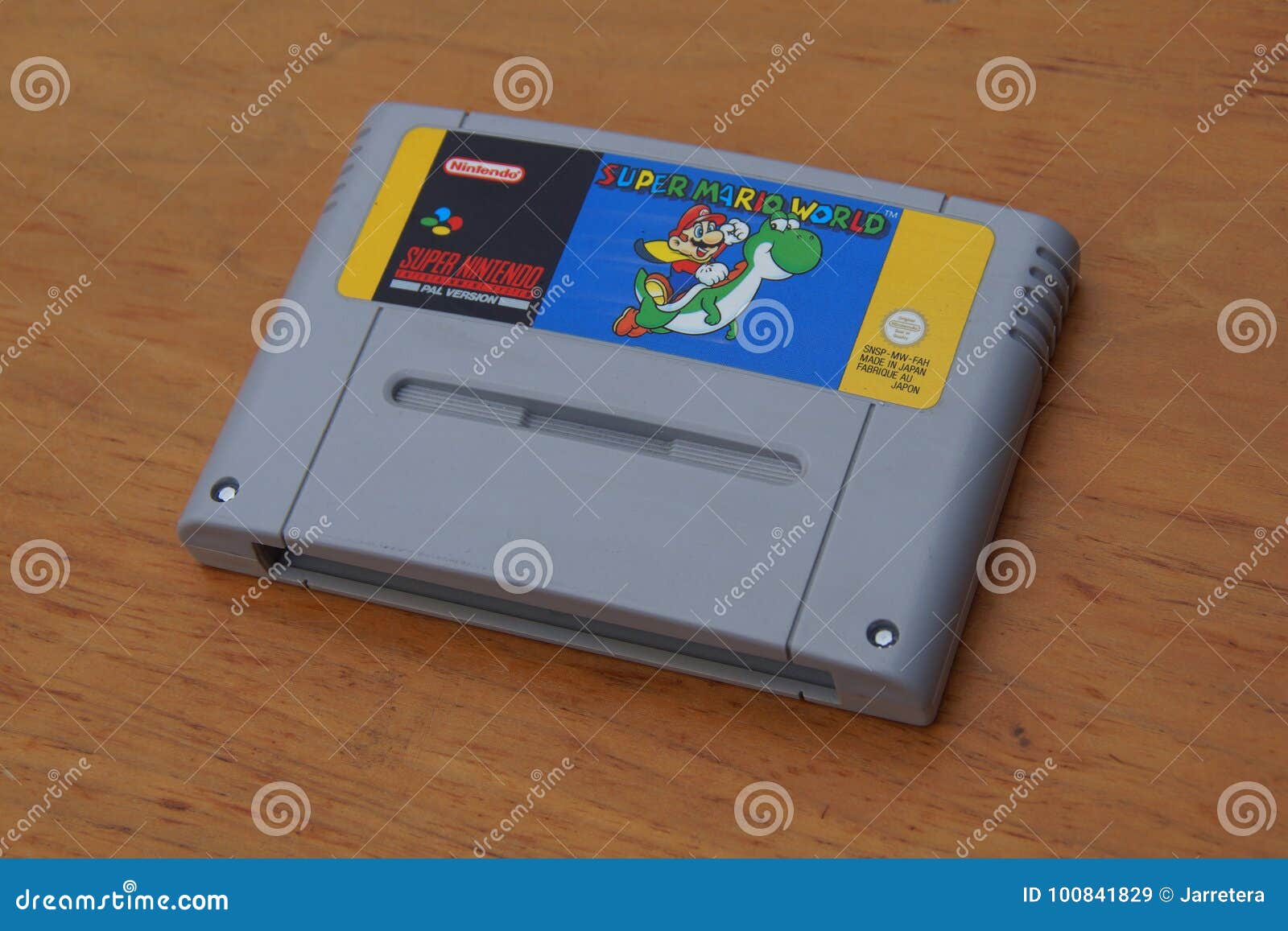 Super Nintendo Cartridge of Super World. Editorial Image - Image of cartridge, illustrative: 100841829