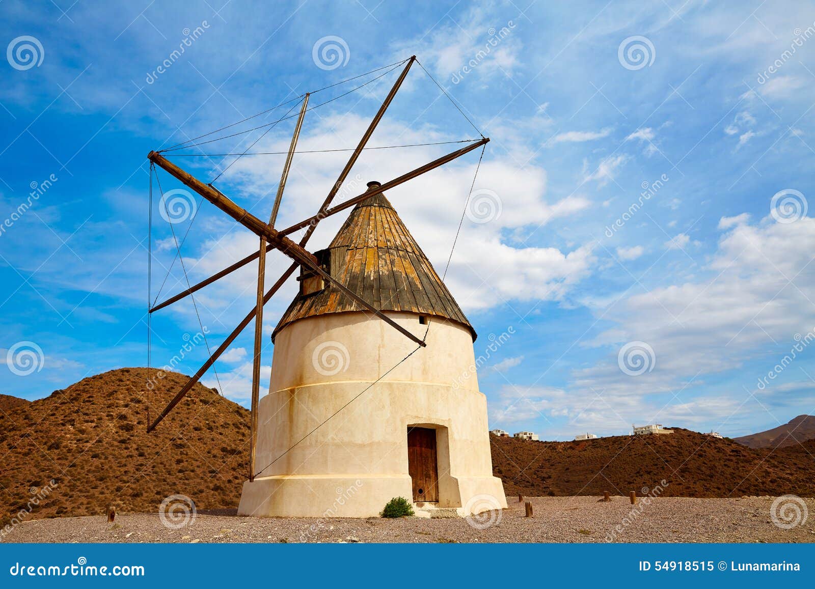 almeria molino de los genoveses windmill spain