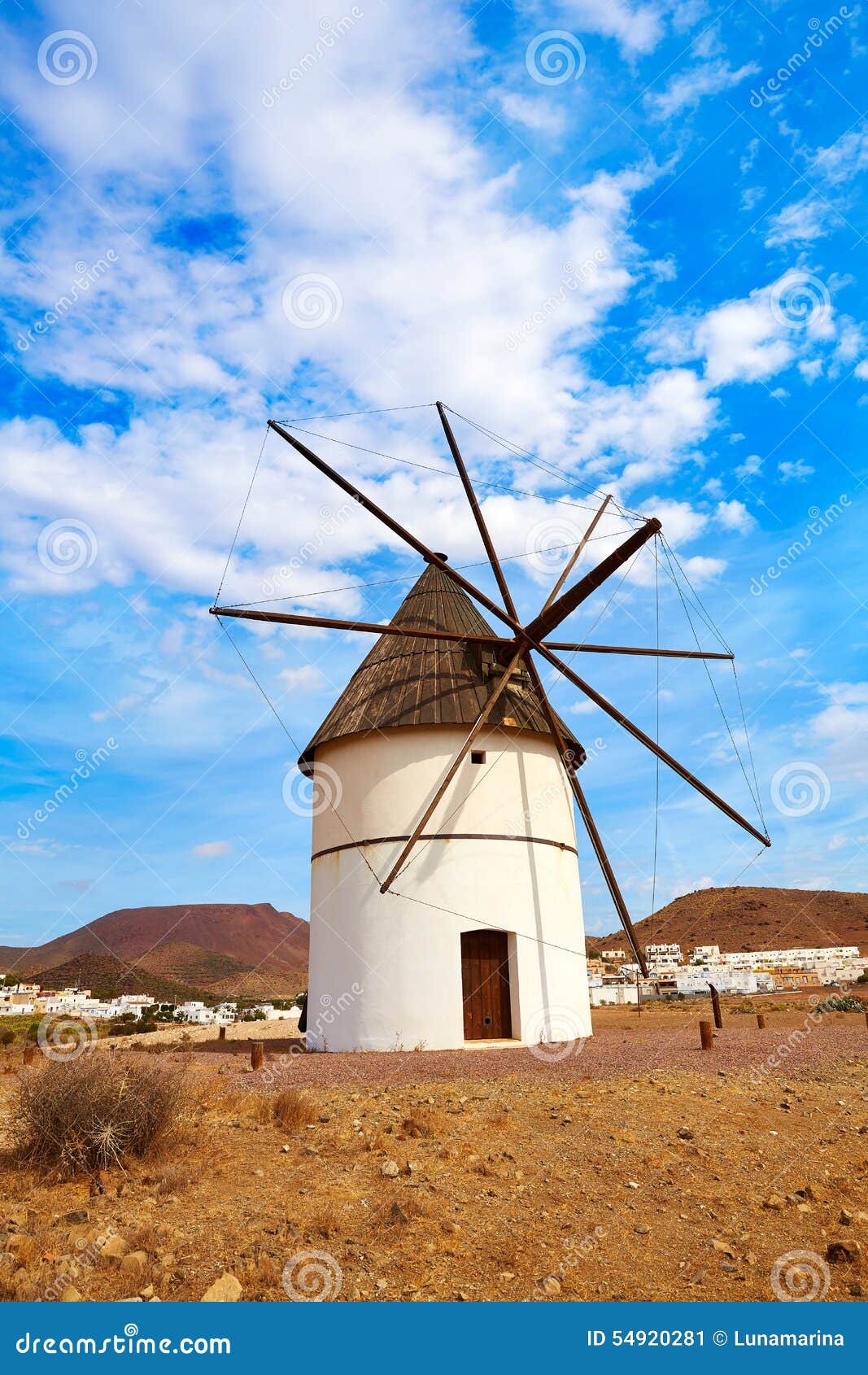 almeria molino pozo de los frailes windmill spain
