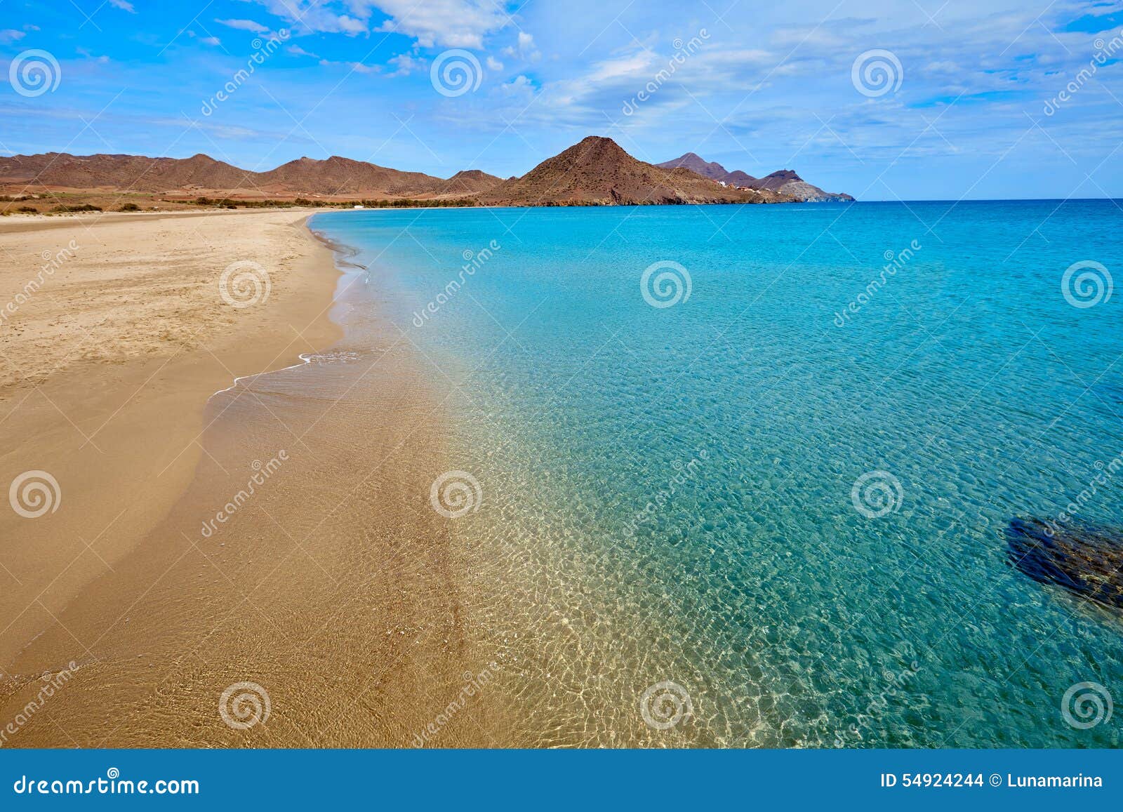 almeria playa los genoveses beach cabo de gata