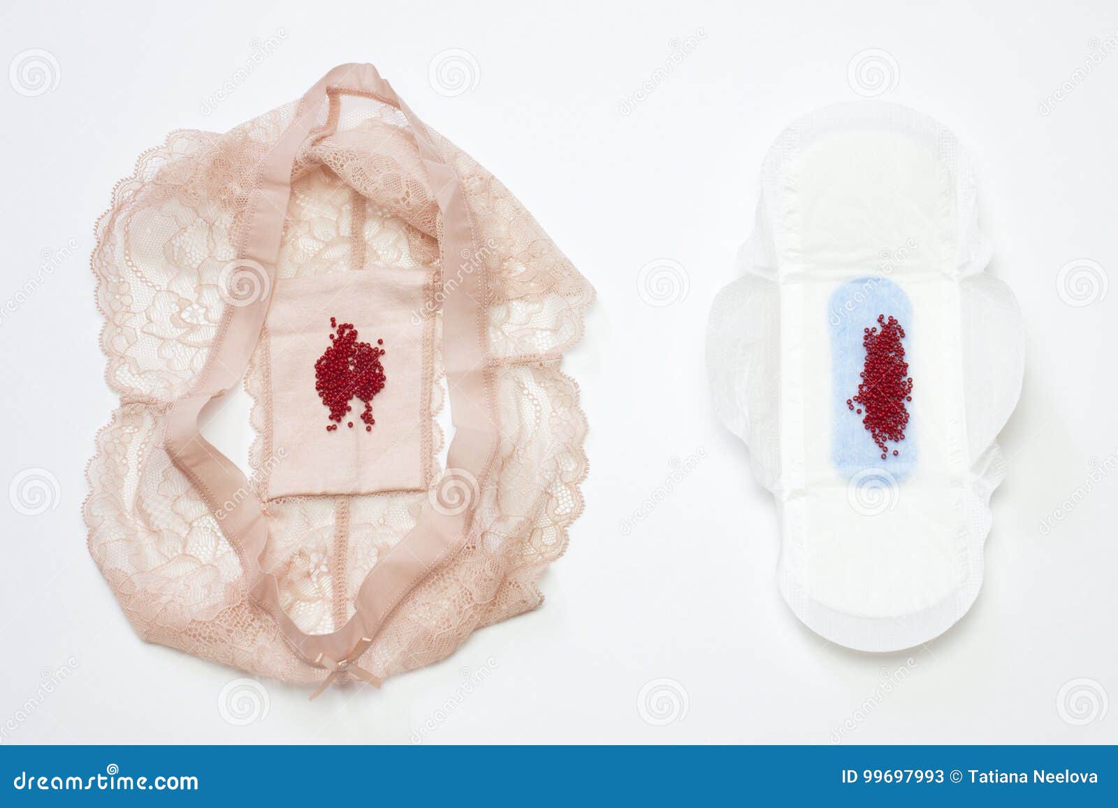 Almofada Sanitária Da Menstruação Com Grânulos, Calças Cor-de-rosa Para a  Proteção Da Higiene Da Mulher Proteção Macia Macia Por Foto de Stock -  Imagem de sangramento, medicina: 90714468