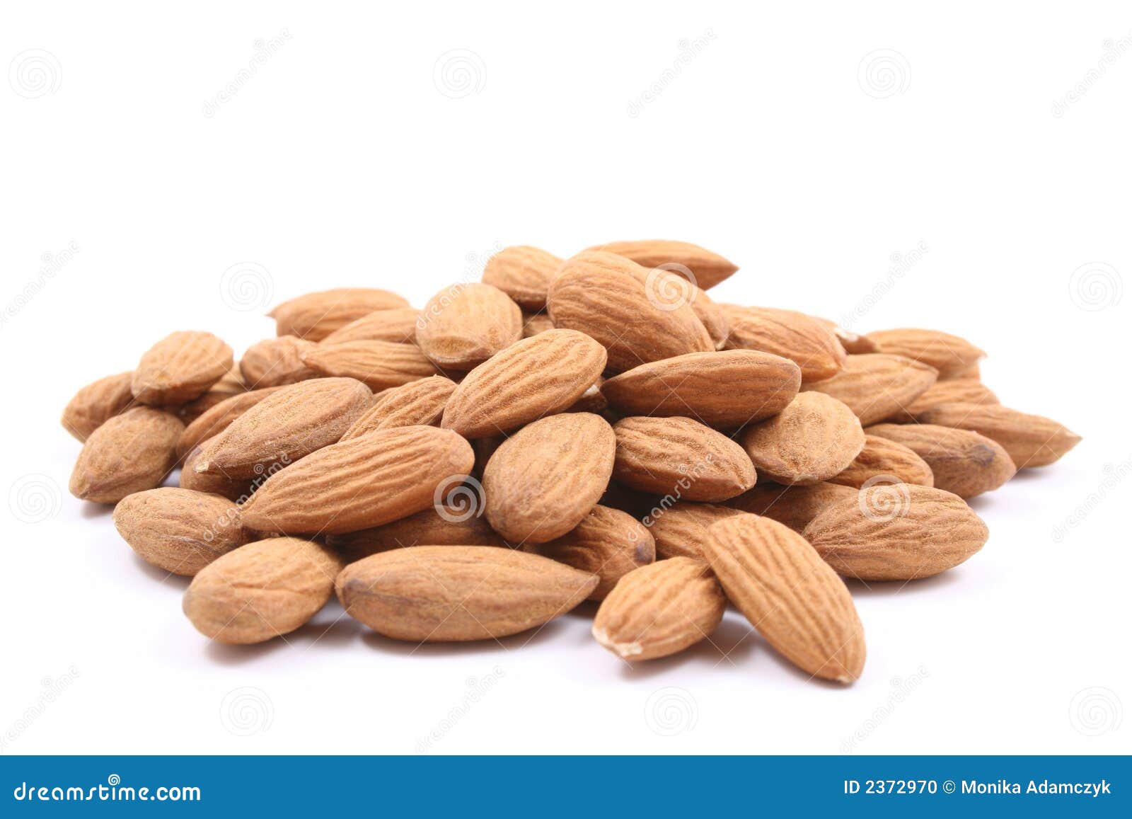 Almond stock photo. Image of close, pile, food, stack 2372970