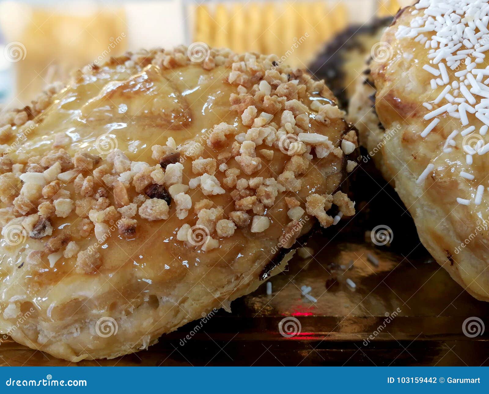 Almond Biscuits and Chocolate Stock Photo Image of dessert, cocoa