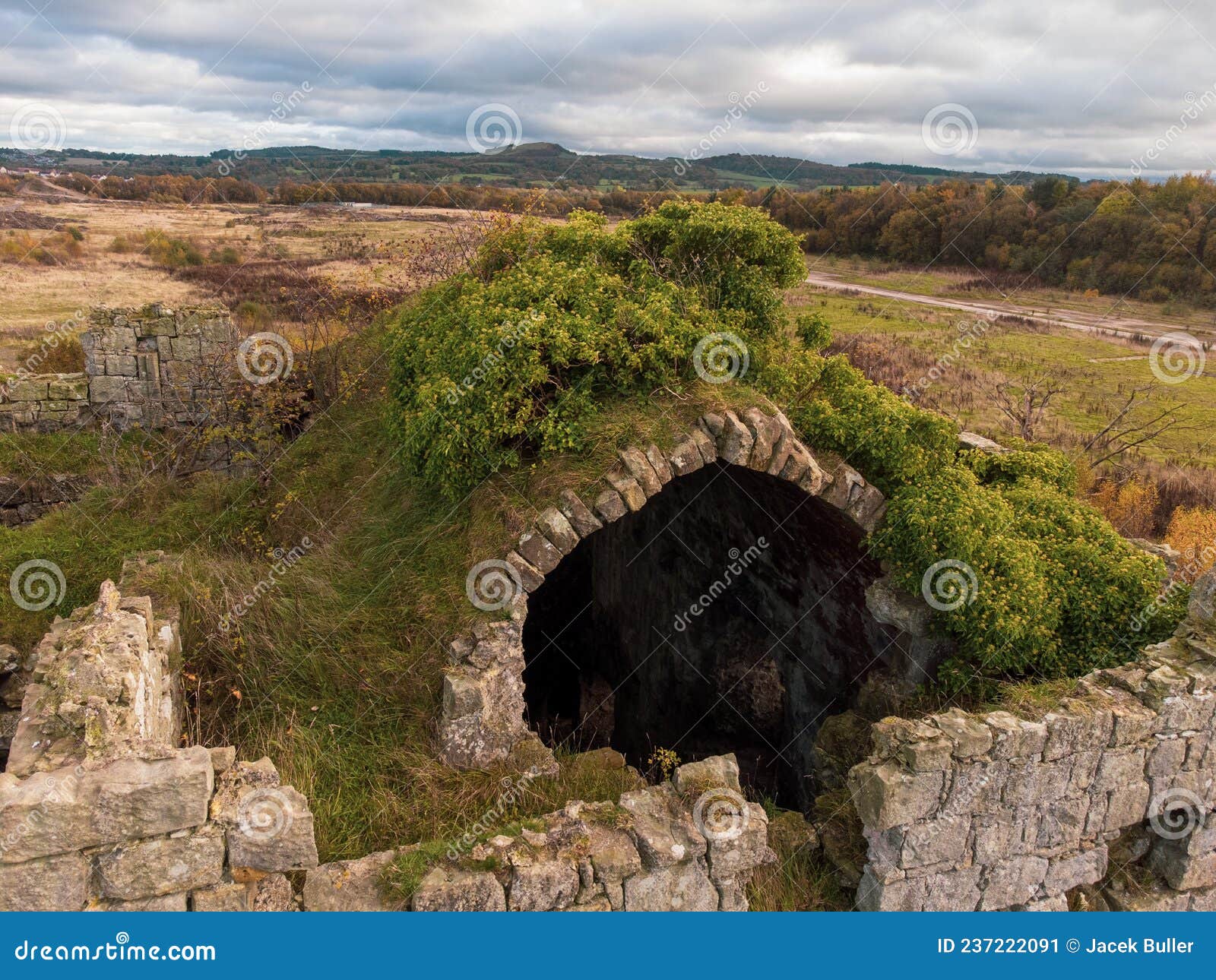 almond castle, haining castle in falkirk, scotland