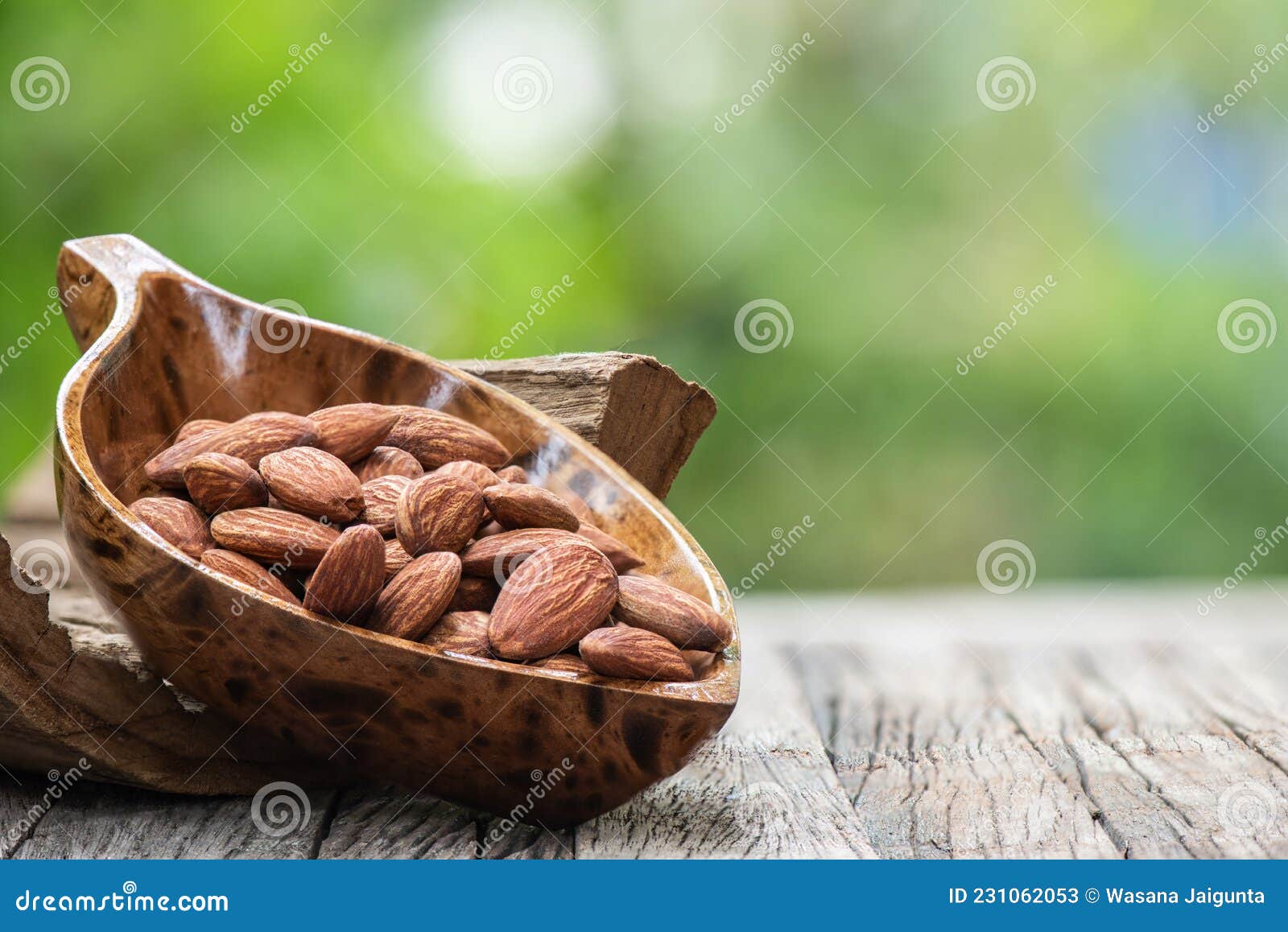 Almond And Dried Small Fish Stock Image 42031207