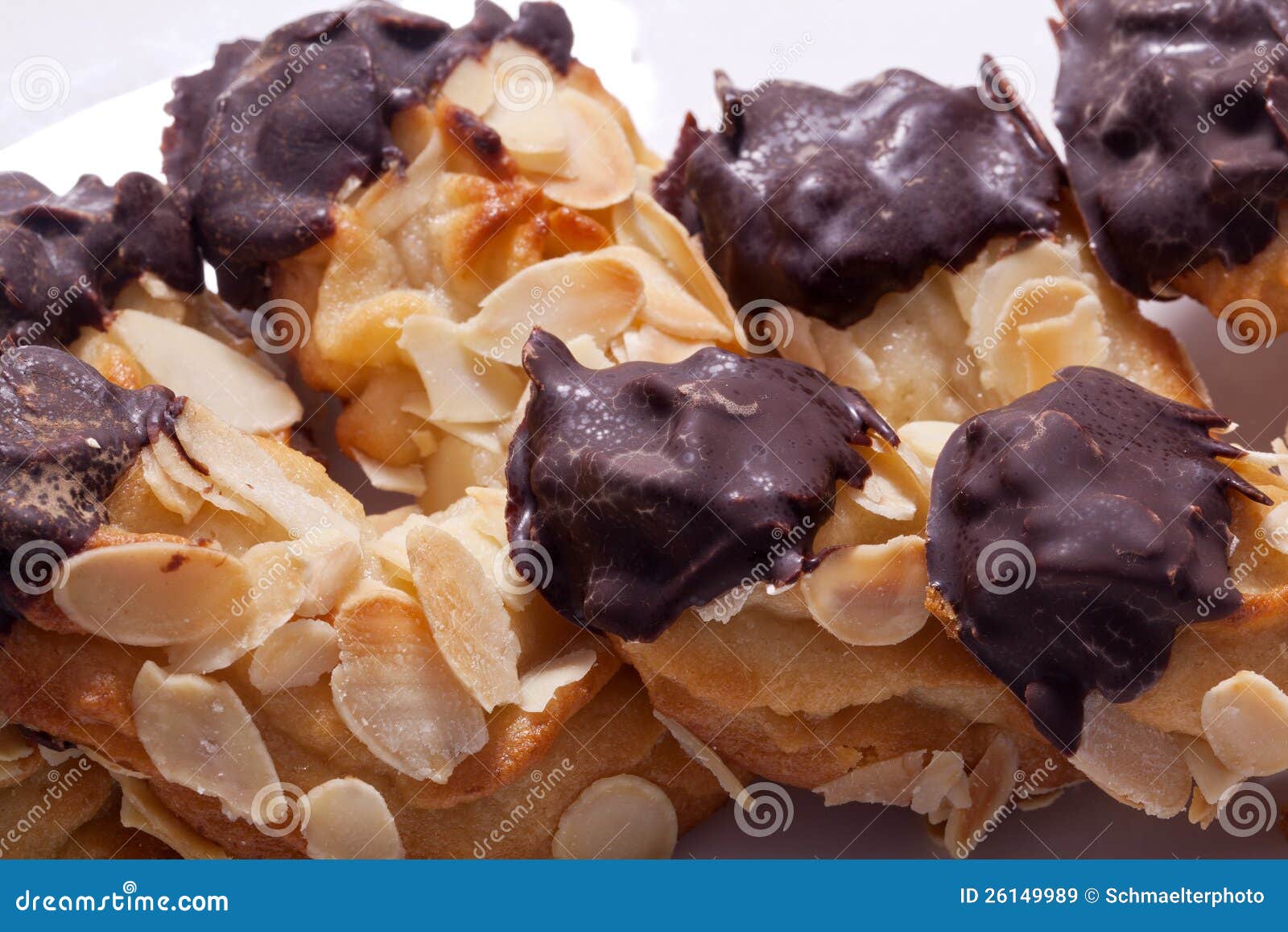 Almond horn stock image. Image of recipe, crescent, biscuit 26149989