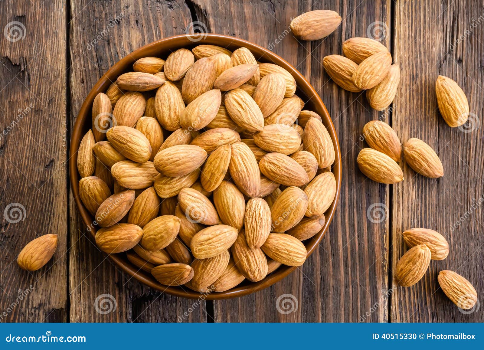 Almond stock photo. Image of healthy, diet, organic, plate 40515330