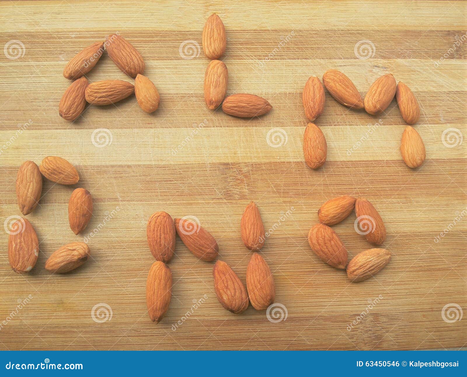 Almond in word stock photo. Image of dryfruits, diet 63450546