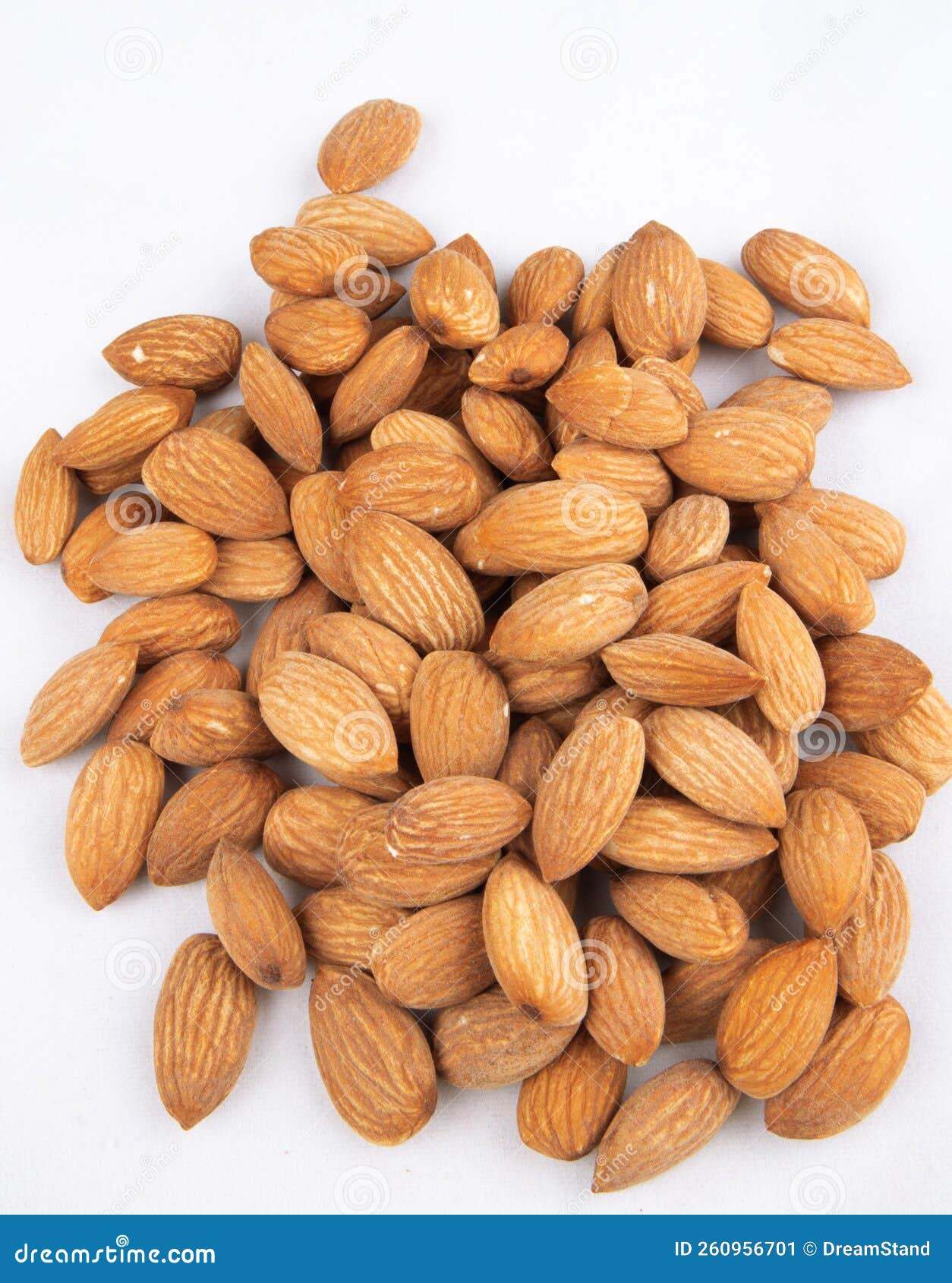 Almonds stock image. Image of healthy, golden, vitamins 260956701
