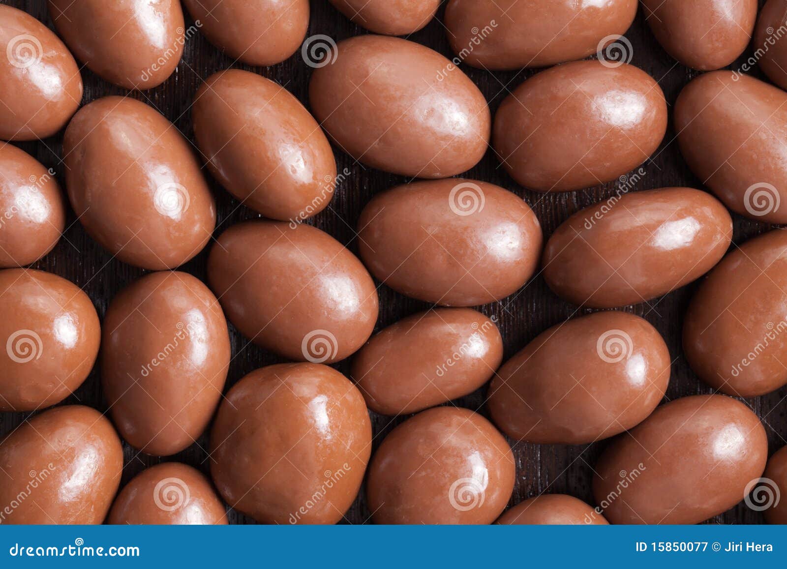 Almonds in chocolate stock image. Image of drop, surface 15850077