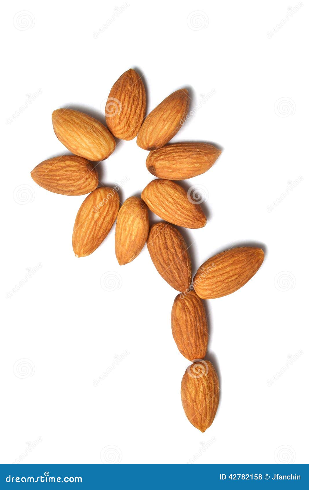 Almonds stock photo. Image of fresh, dietary, appetizer 42782158