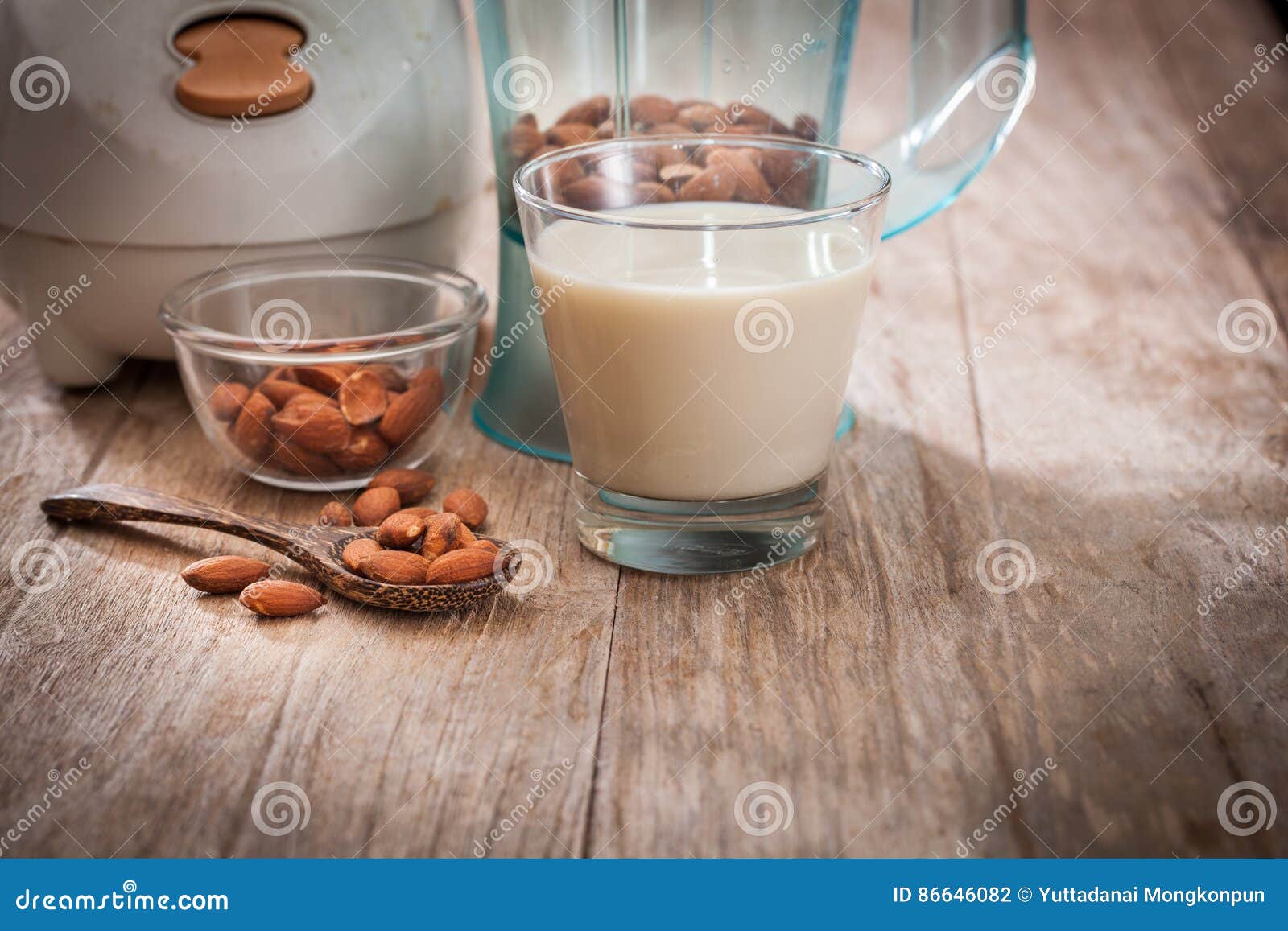 Almonds milk stock photo. Image of ingredient, cooking 86646082
