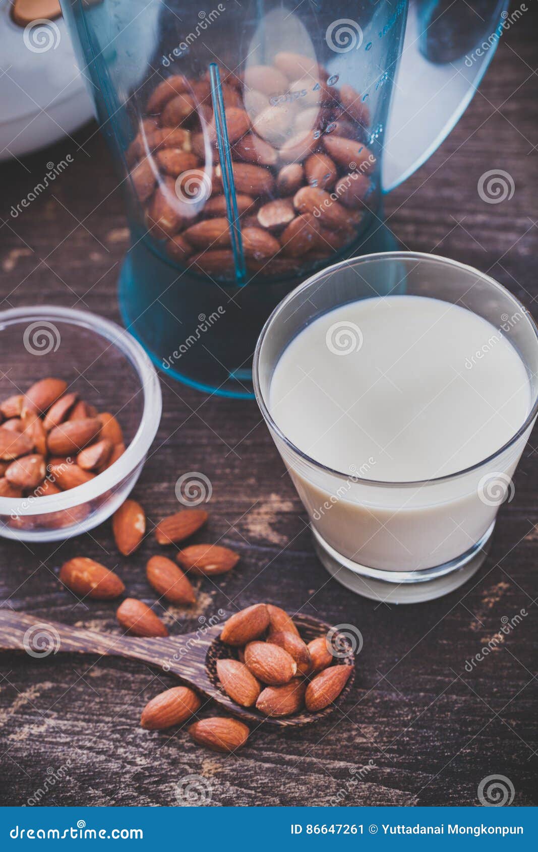 Almonds milk stock image. Image of seed, gourmet, protein 86647261