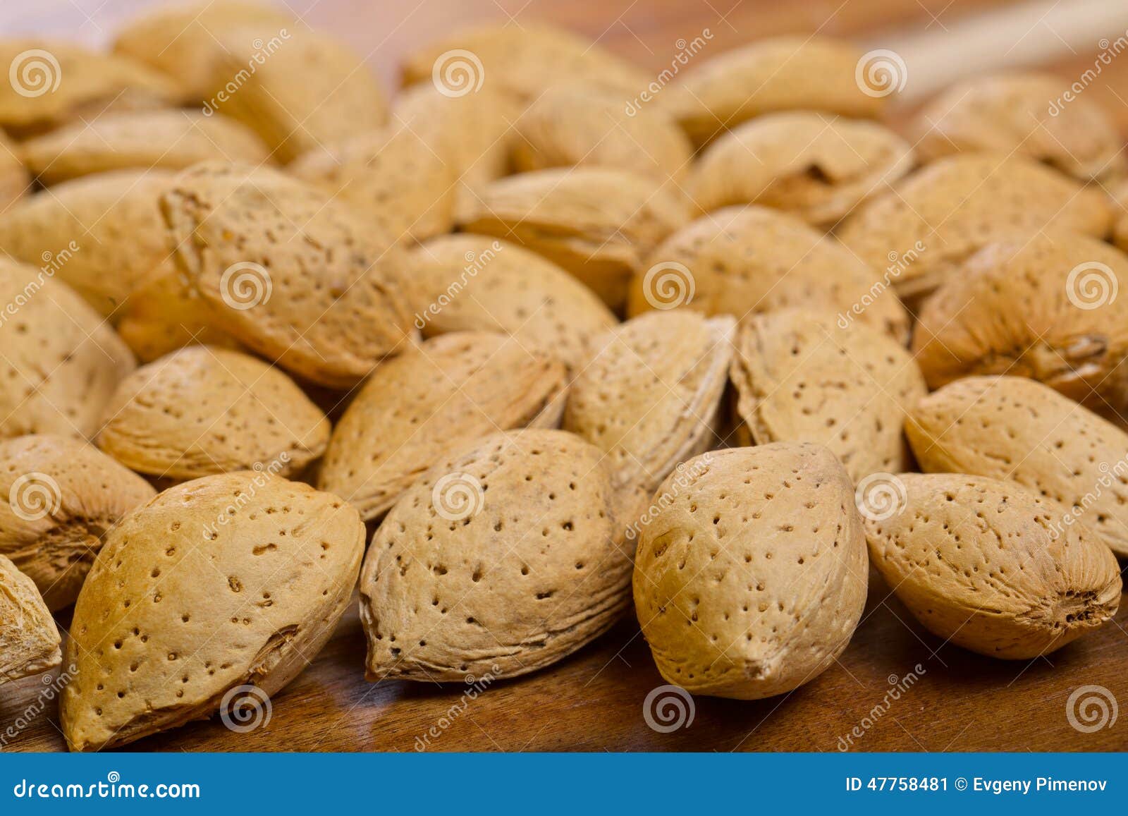 Almonds in Shells As Background Stock Image Image of ingredient