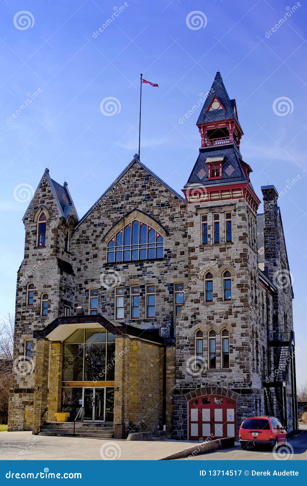 Almonte, Ontario Old Town Hall Stock Image Image of lanark