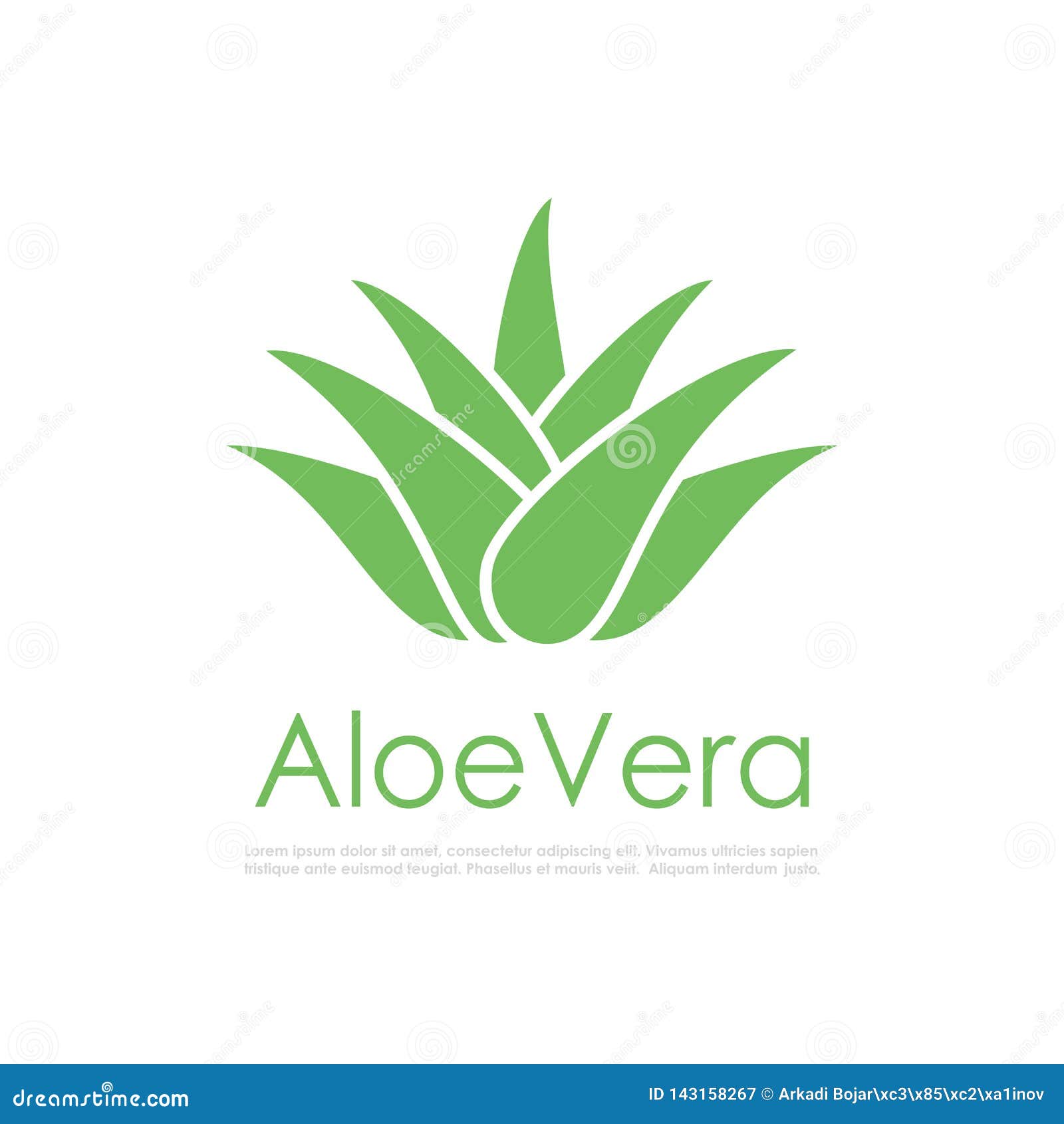 Aloe Vera Logo Vector Organic Fresh Beauty Vector, Organic, Fresh, Beauty  PNG and Vector with Transparent Background for Free Download