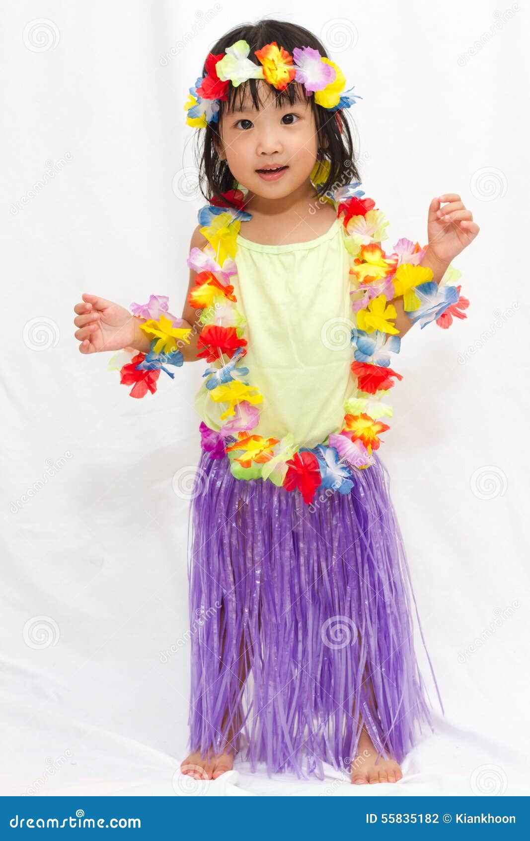 chief Nursery rhymes deliver Aloha! stock photo. Image of kids, beauty, floral, female - 55835182