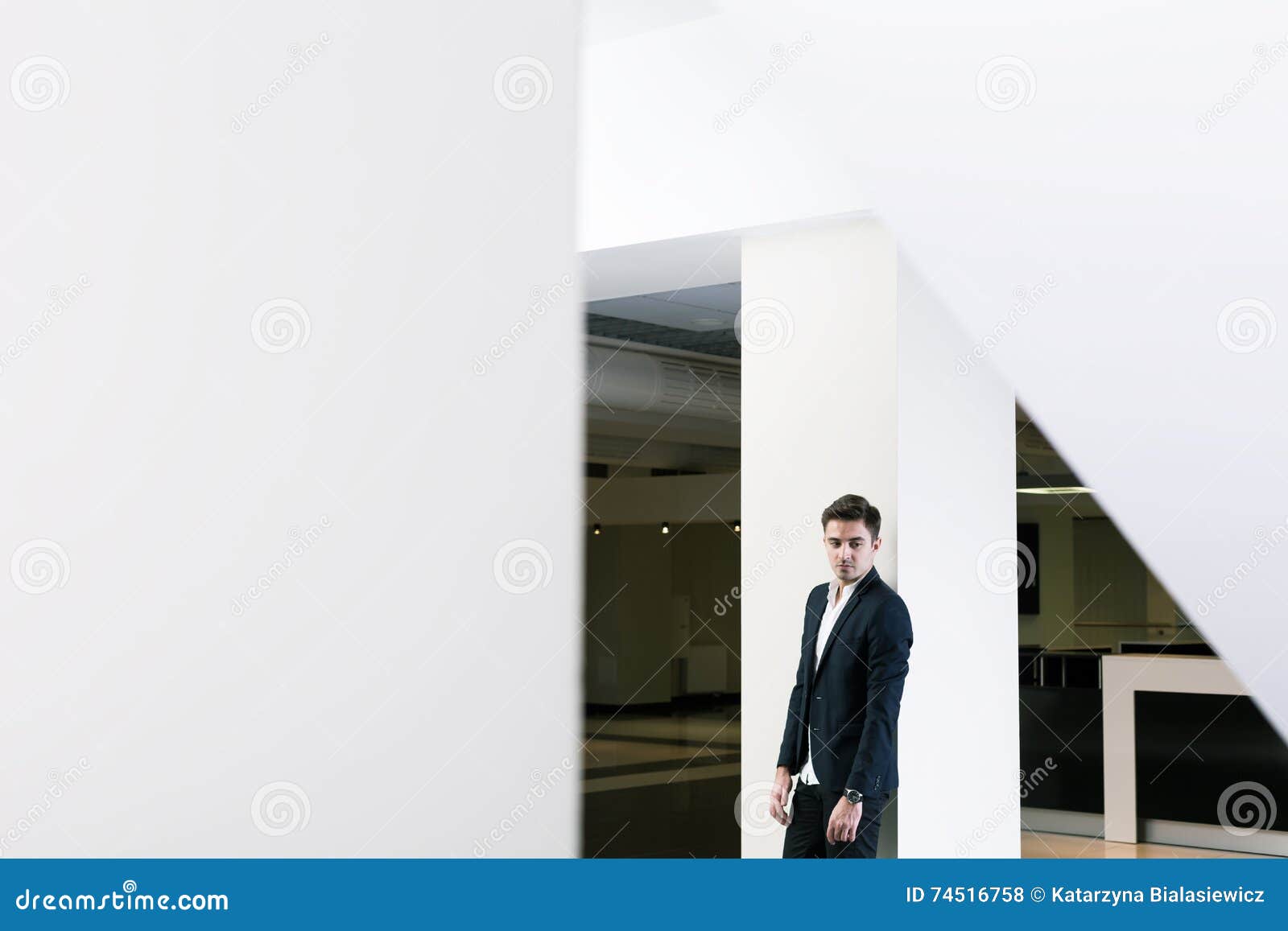 alone in anonymous public space