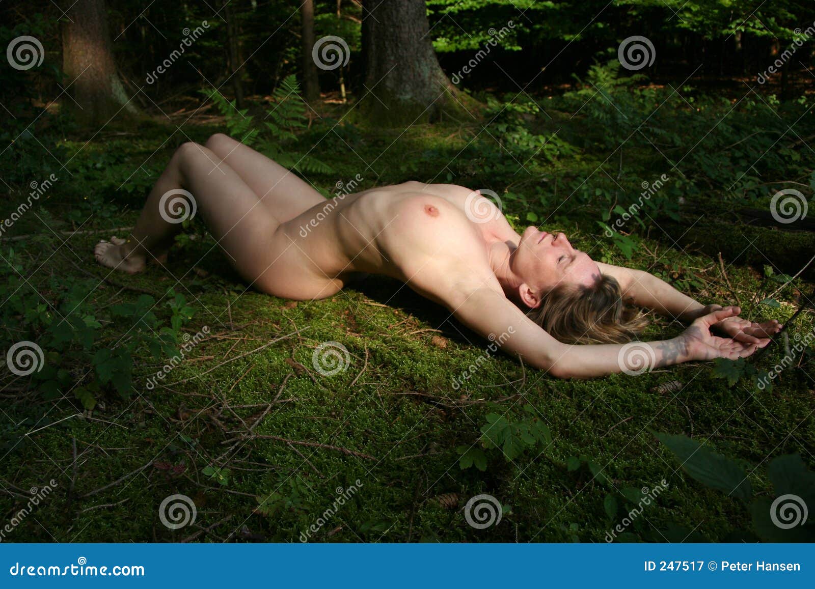 The forest nude