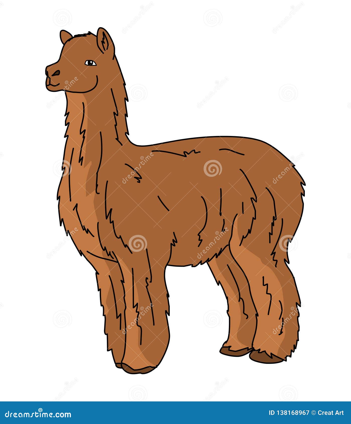 alpaca  .cartoon alpaca 