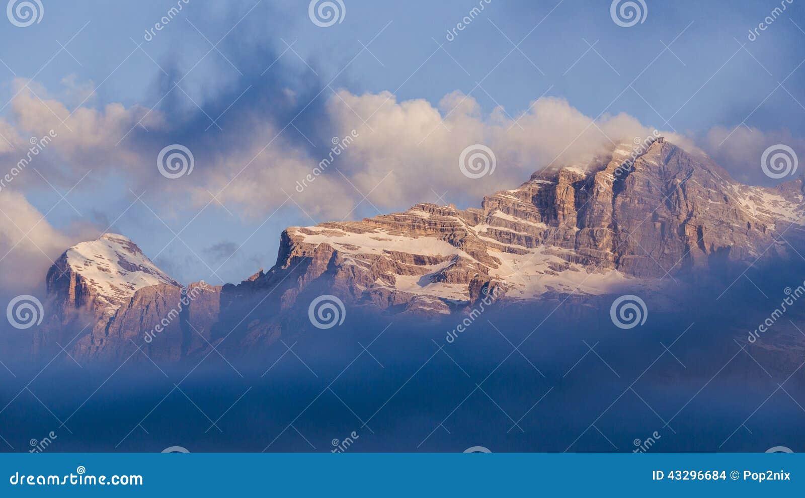 alpes mountain dolomites. italy