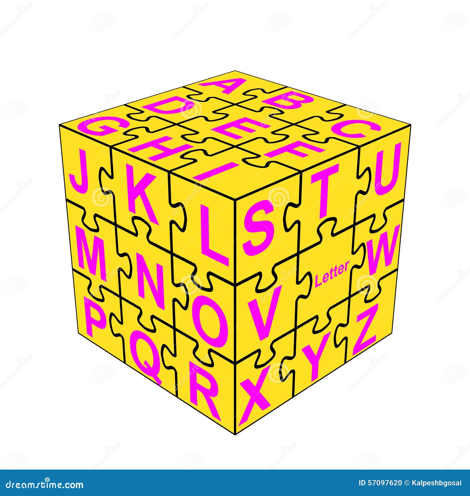 Alphabet dice stock illustration. Illustration of inculcate 57097620
